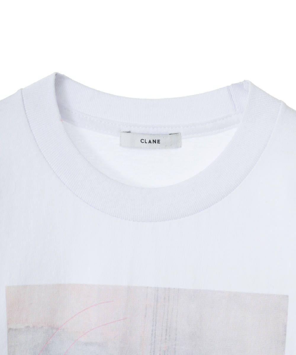 アートTシャツ -   	 ART T/S WHITE/S