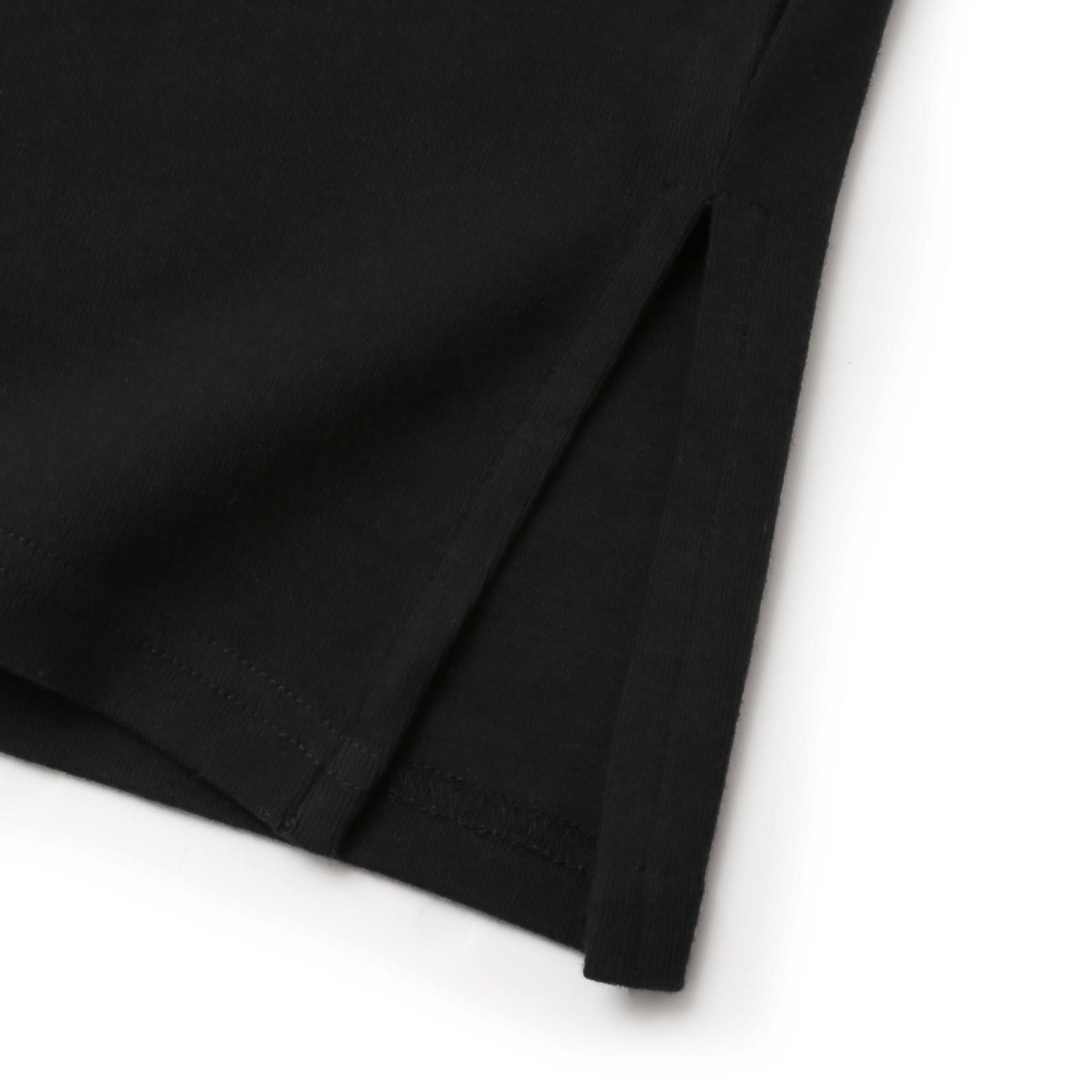 スウェットビッグTシャツ  - SWEAT BIG TEE USED BLACK