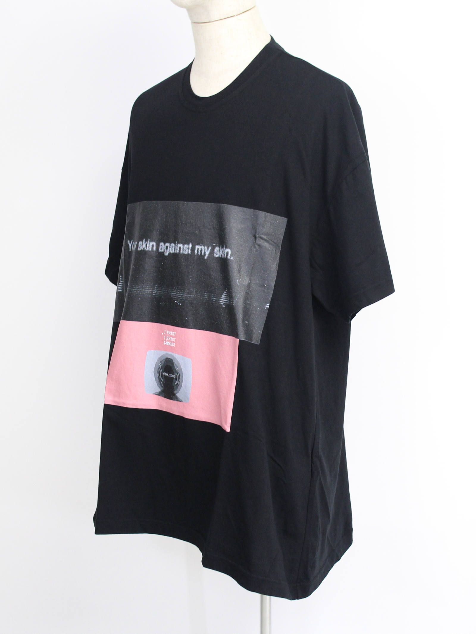 NILoS - 【IKE着用モデル】Tシャツ EXIST ver.2 641CPM6 - BLACK 