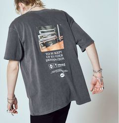 ツアーTシャツ  - TOUR RACK TEE USED GREY