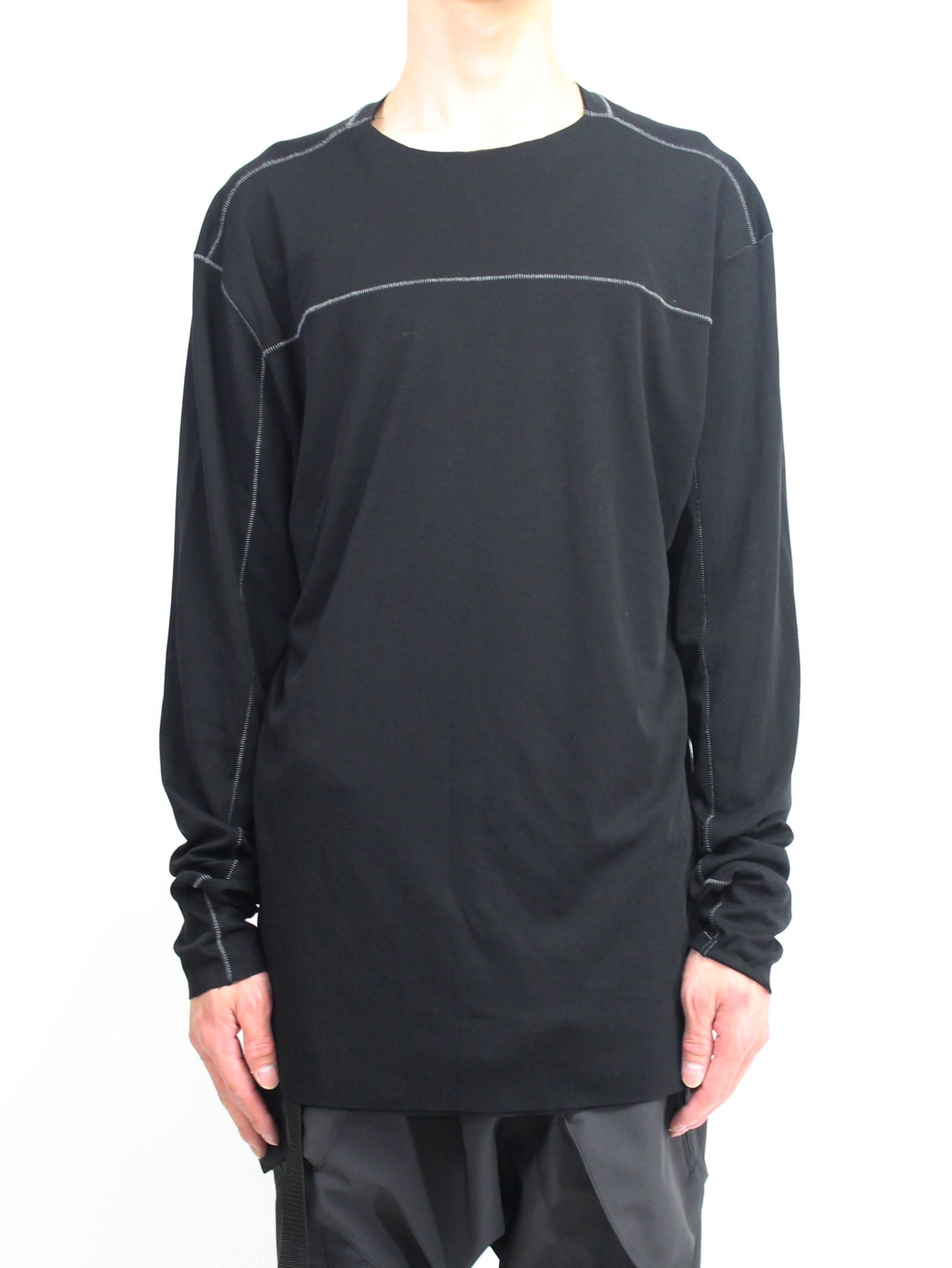 スムース長袖Tシャツ