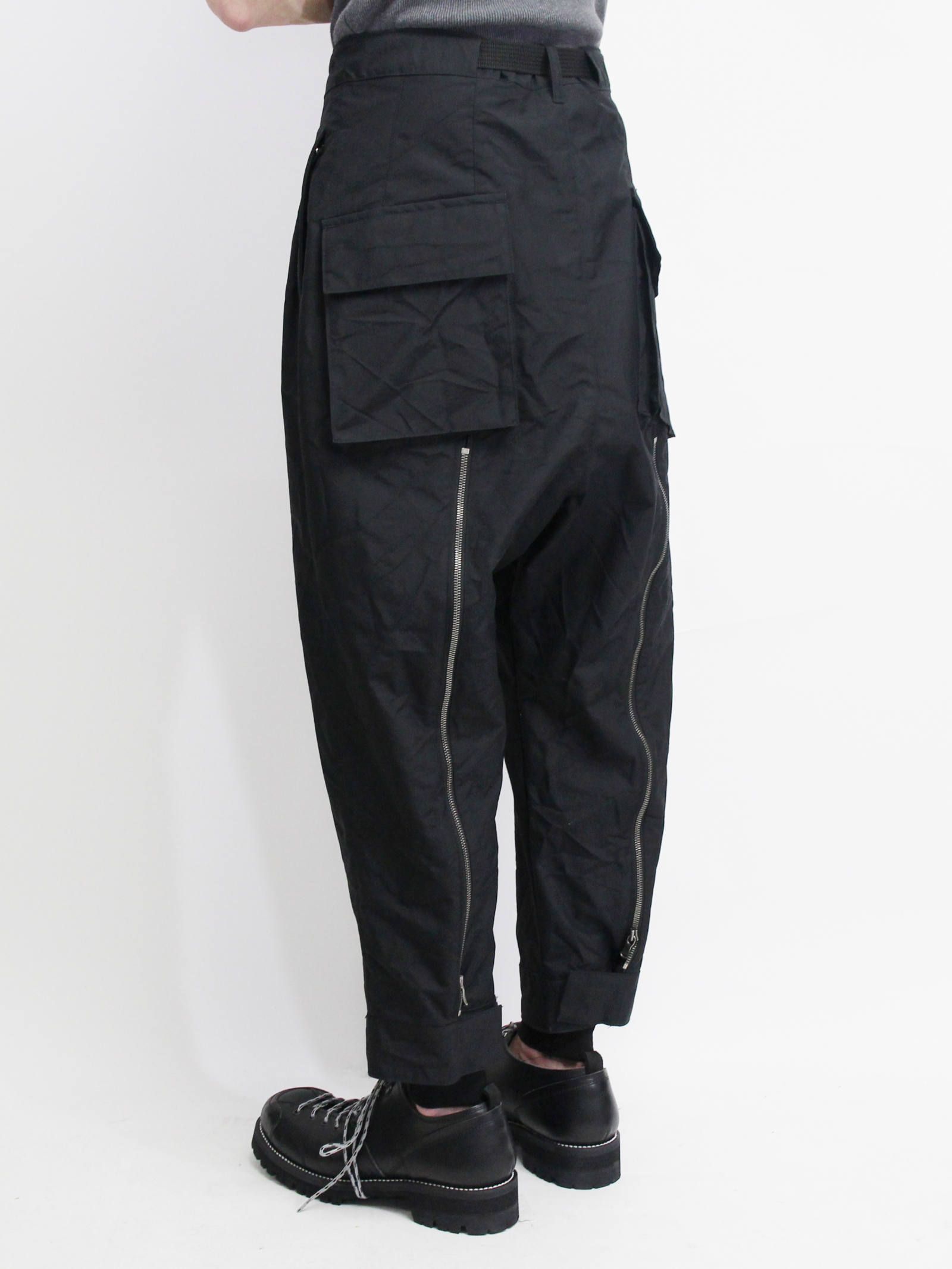 3レイヤーシワ加工パンツ