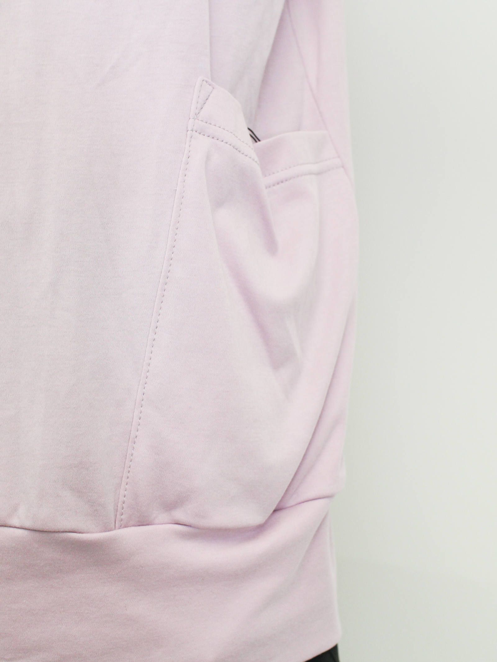 スムース長袖Tタートル - PINK