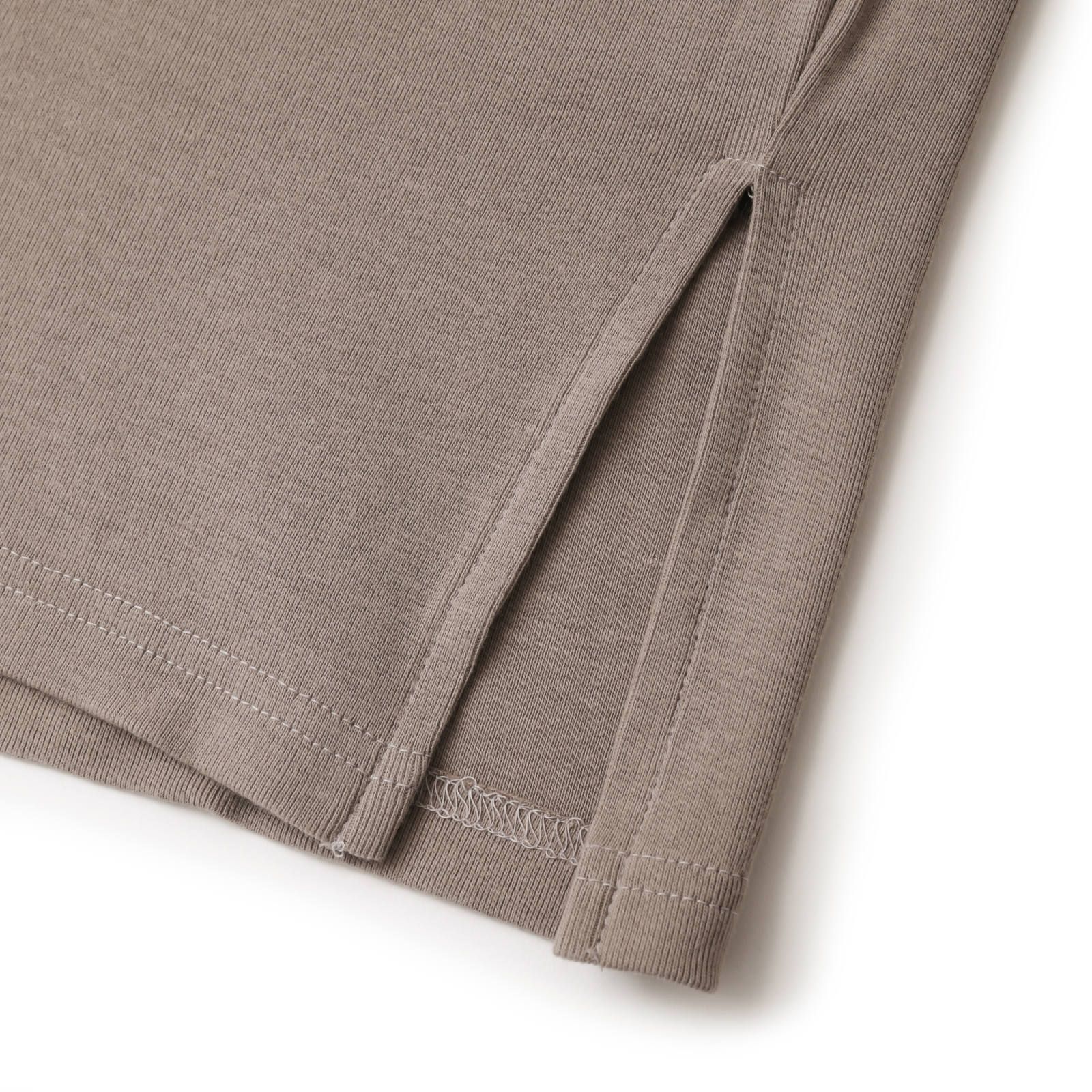 スウェットビッグTシャツ  - SWEAT BIG TEE USED GRIGE