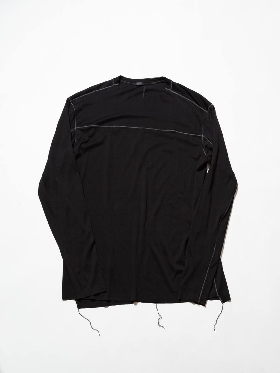 スムース長袖Tシャツ