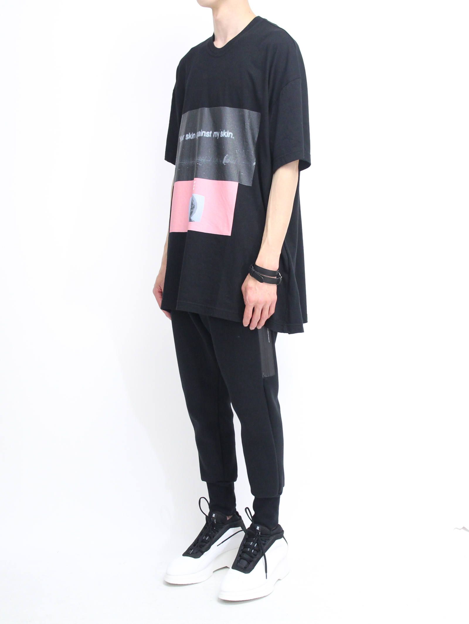 NILoS - 【IKE着用モデル】Tシャツ EXIST ver.2 641CPM6 - BLACK 