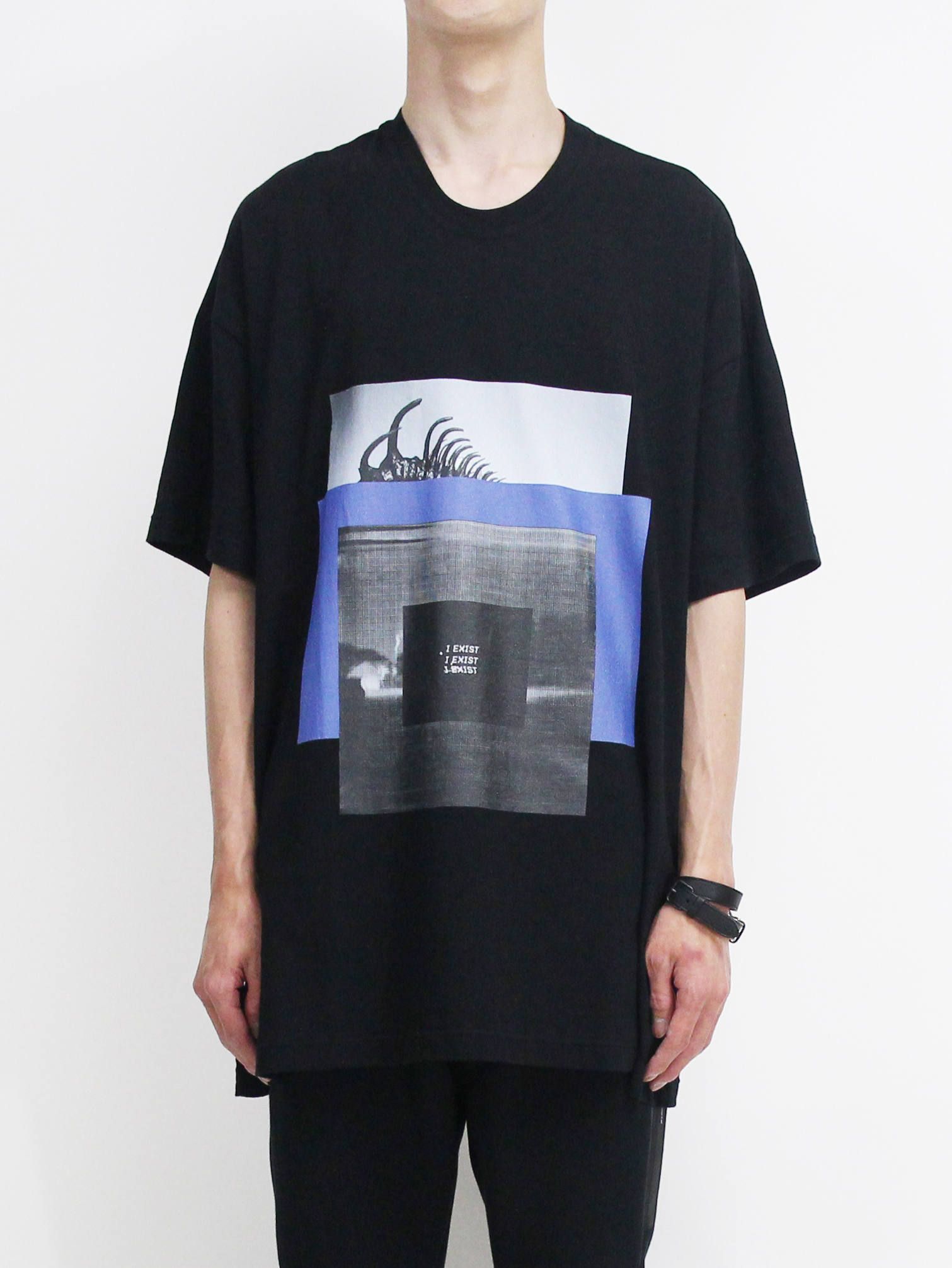 NILoS - Tシャツ EXIST ver.1 641CPM5 - BLACK | ADDICT WEB SHOP