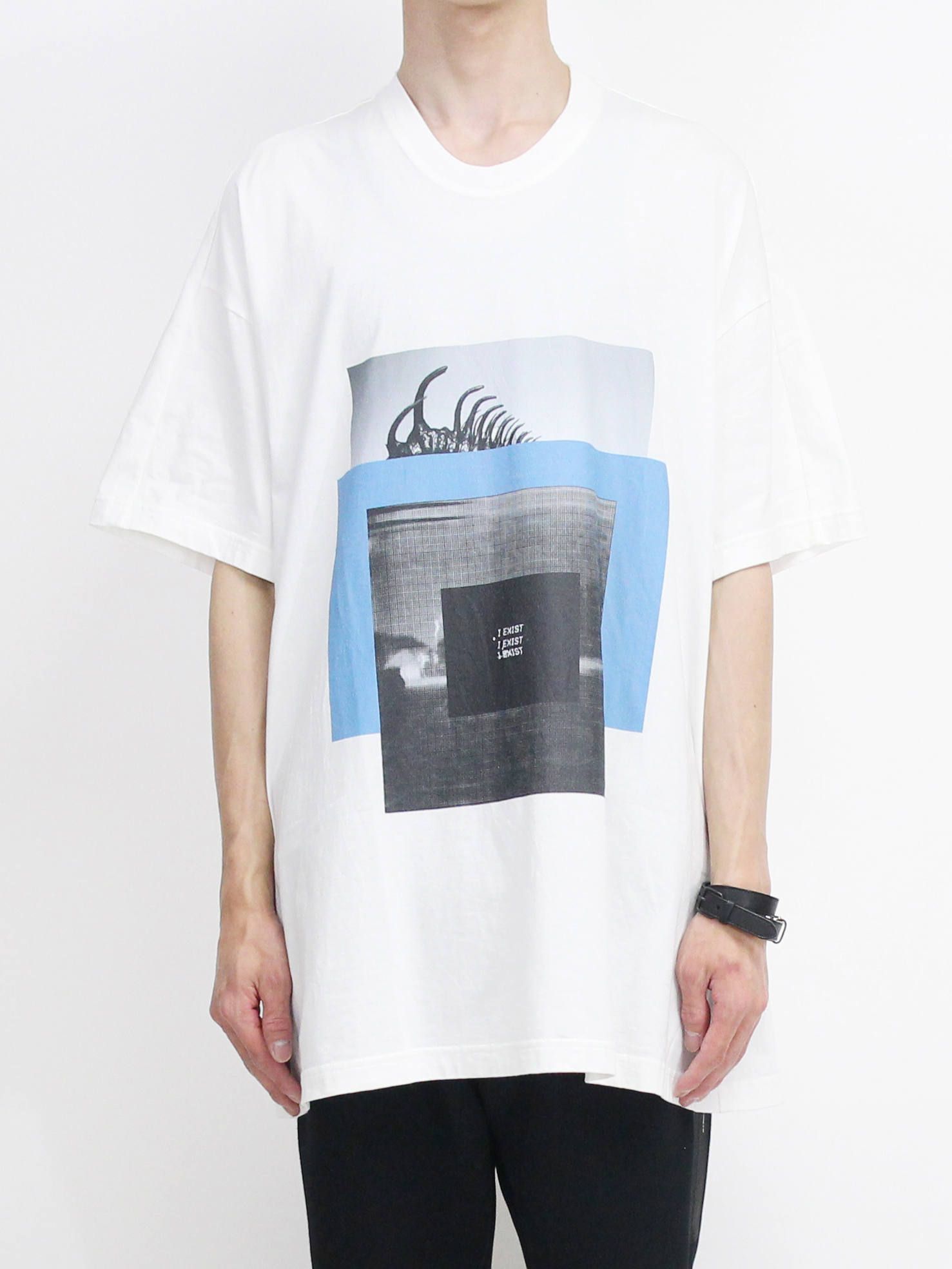 NILoS - 【IKE着用モデル】Tシャツ EXIST ver.1 641CPM5 - WHITE