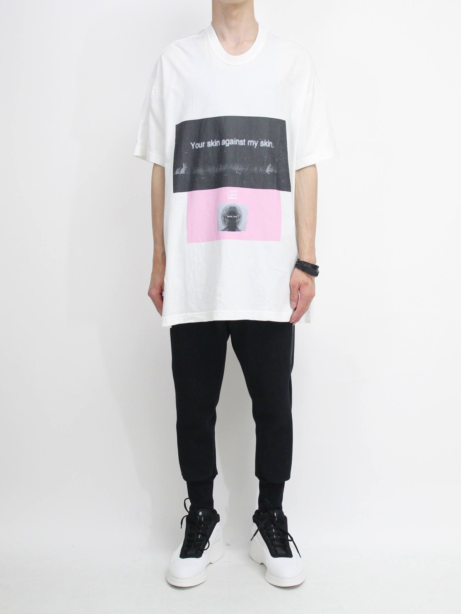 NILoS - 【IKE着用モデル】Tシャツ EXIST ver.2 641CPM6 - BLACK 