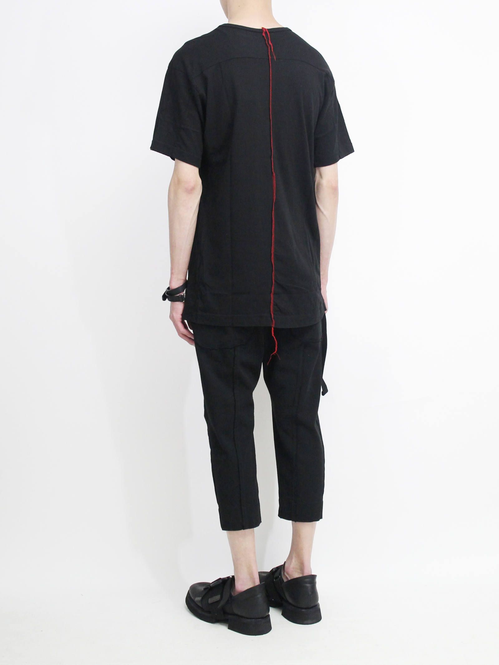 半袖Tシャツ - VI-2980-01 - BLACK