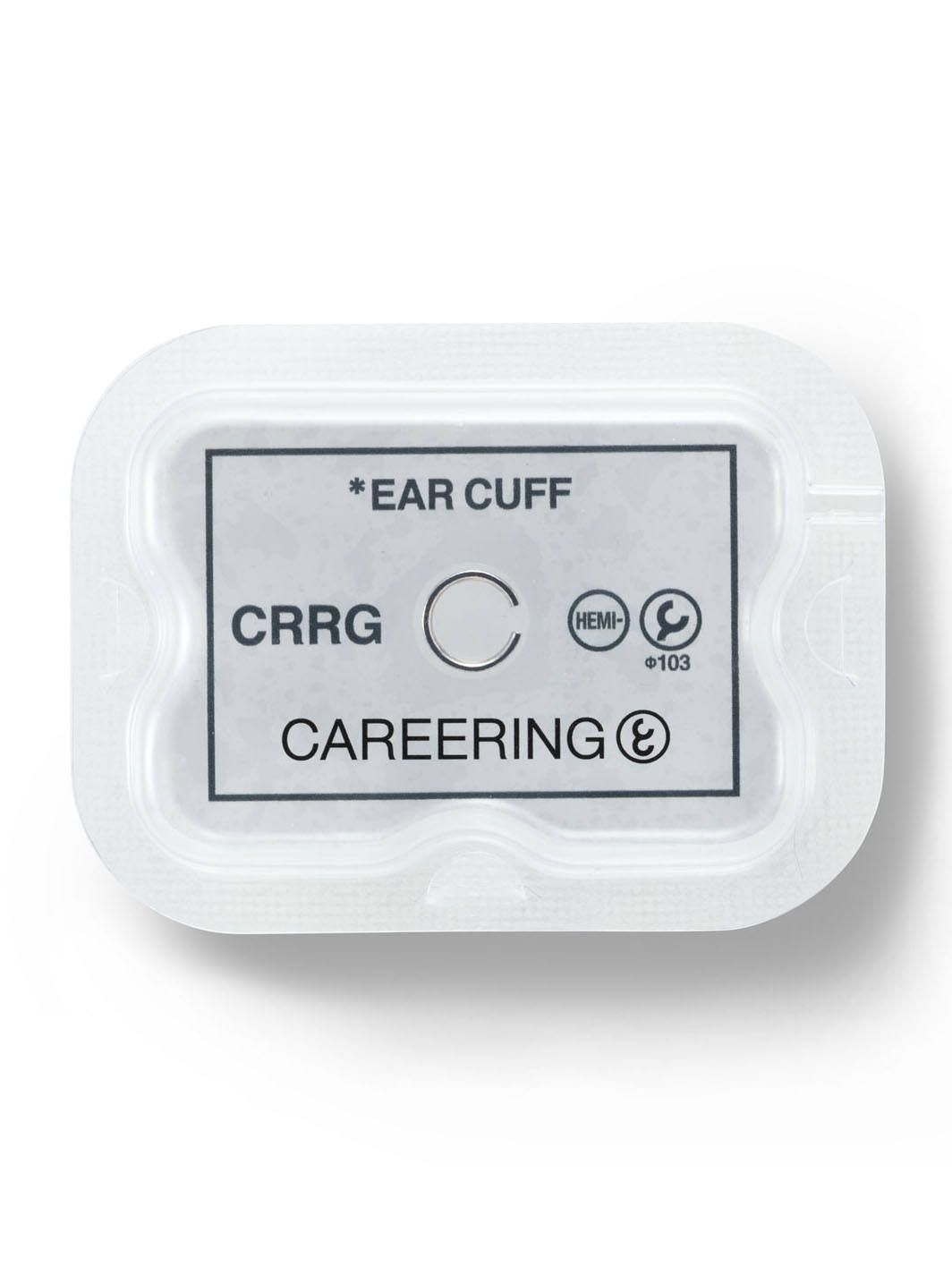 CAREERING - 【片耳用】イヤーカフ - EAR CUFF HEMI 103(SV) | ADDICT