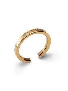 【片耳用】イヤーカフ EAR CUFF HEMI 103（YW）｜ユニセックスアクセサリー・ゴールドカラー