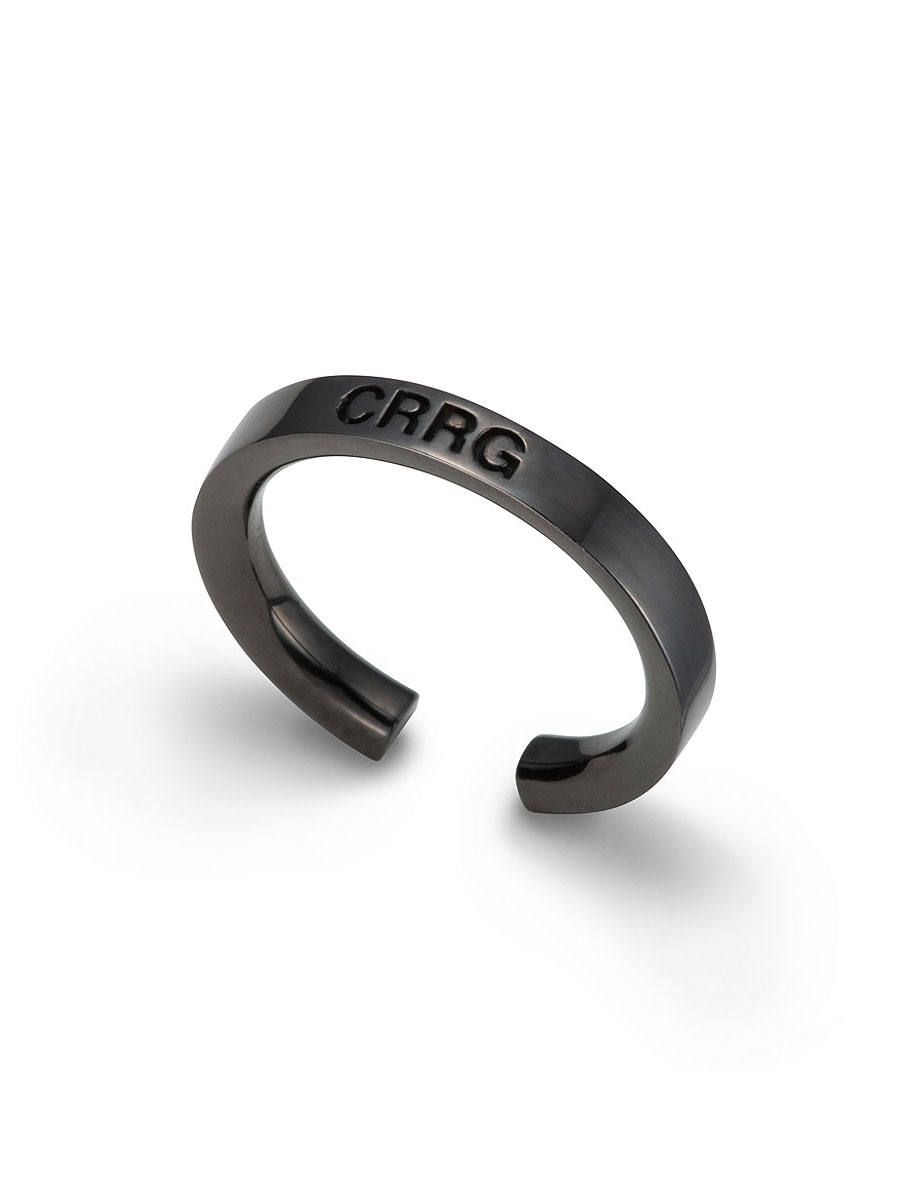 【片耳用】イヤーカフ EAR CUFF HEMI 303（BK）｜ブラックカラー・ユニセックスアクセサリー