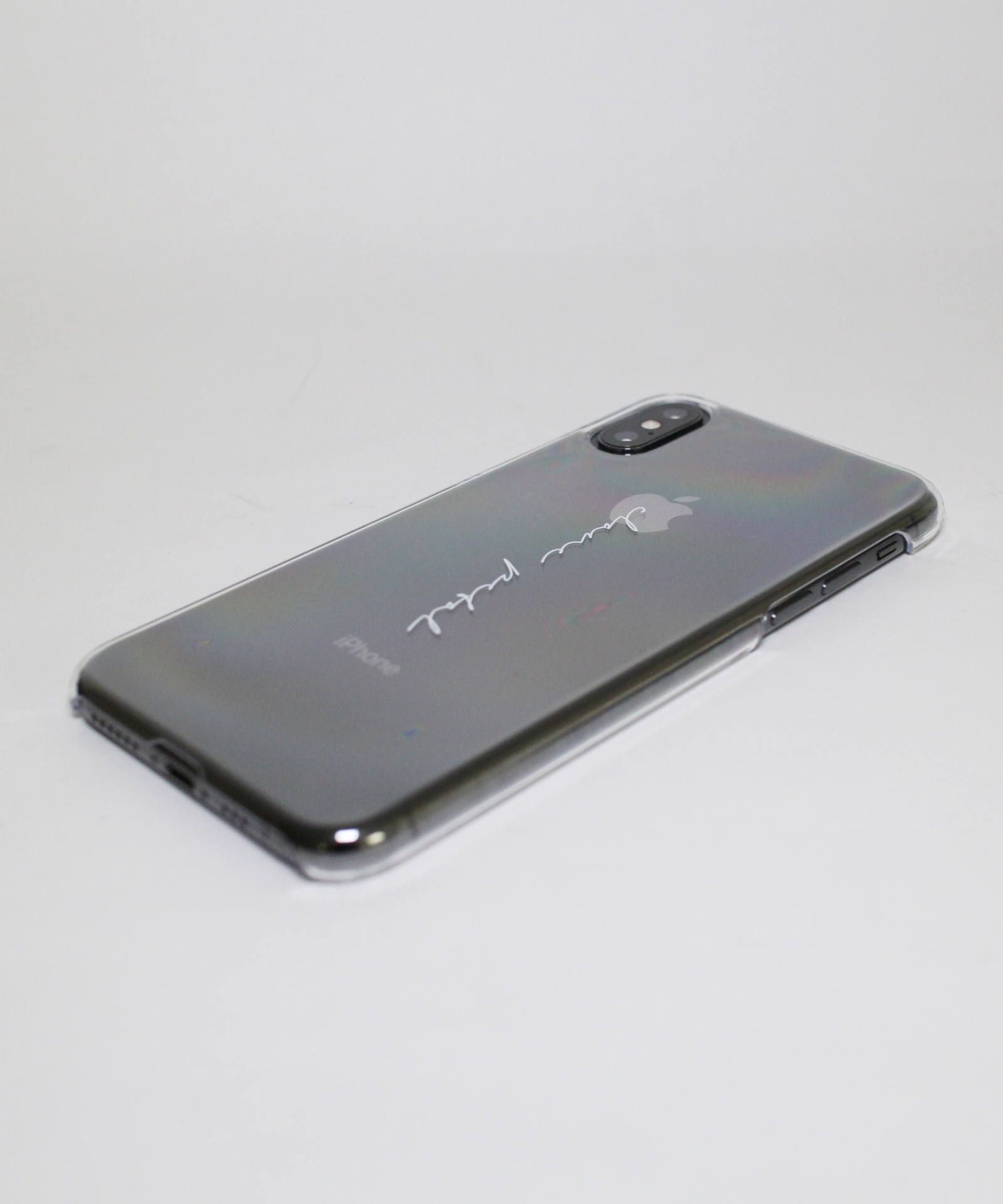 アイフォンX/XSケース - CLANE PETAL i phone case for X, XS WHITE