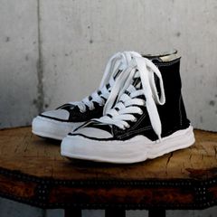 メゾンミハラヤスヒロハイカットスニーカー - BLACK
