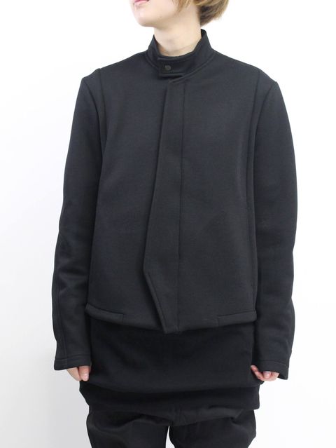 JULIUS 18AW 正しく ユリウス シームドエッジコート ウール リネン サイズ1