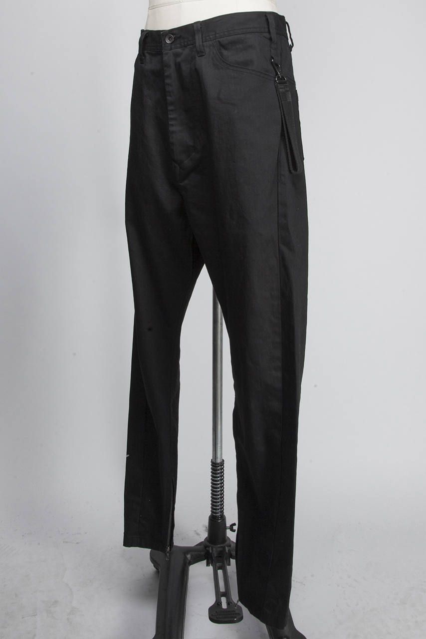 ユリウス JULIUS 10oz Denim Twisted Slim Pants （Black