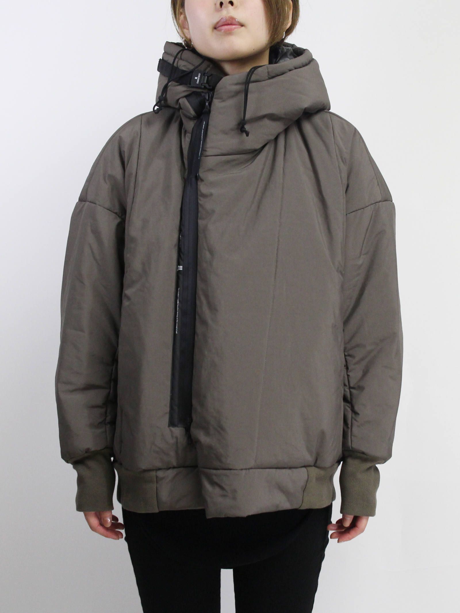 NILoS - フードジャケット - FIXED PADDING HOODED JACKET