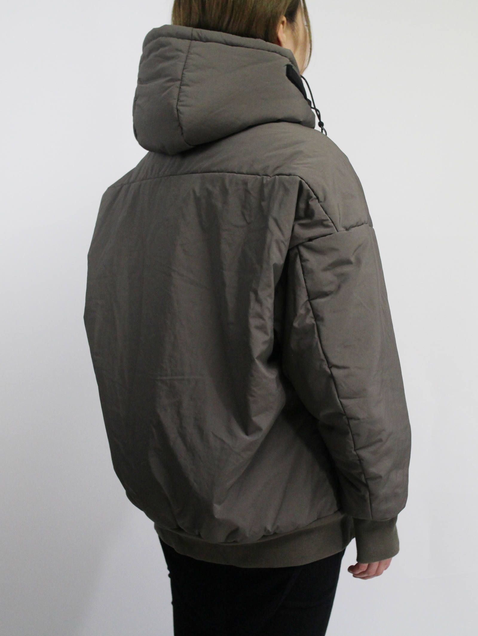 NILoS - フードジャケット - FIXED PADDING HOODED JACKET