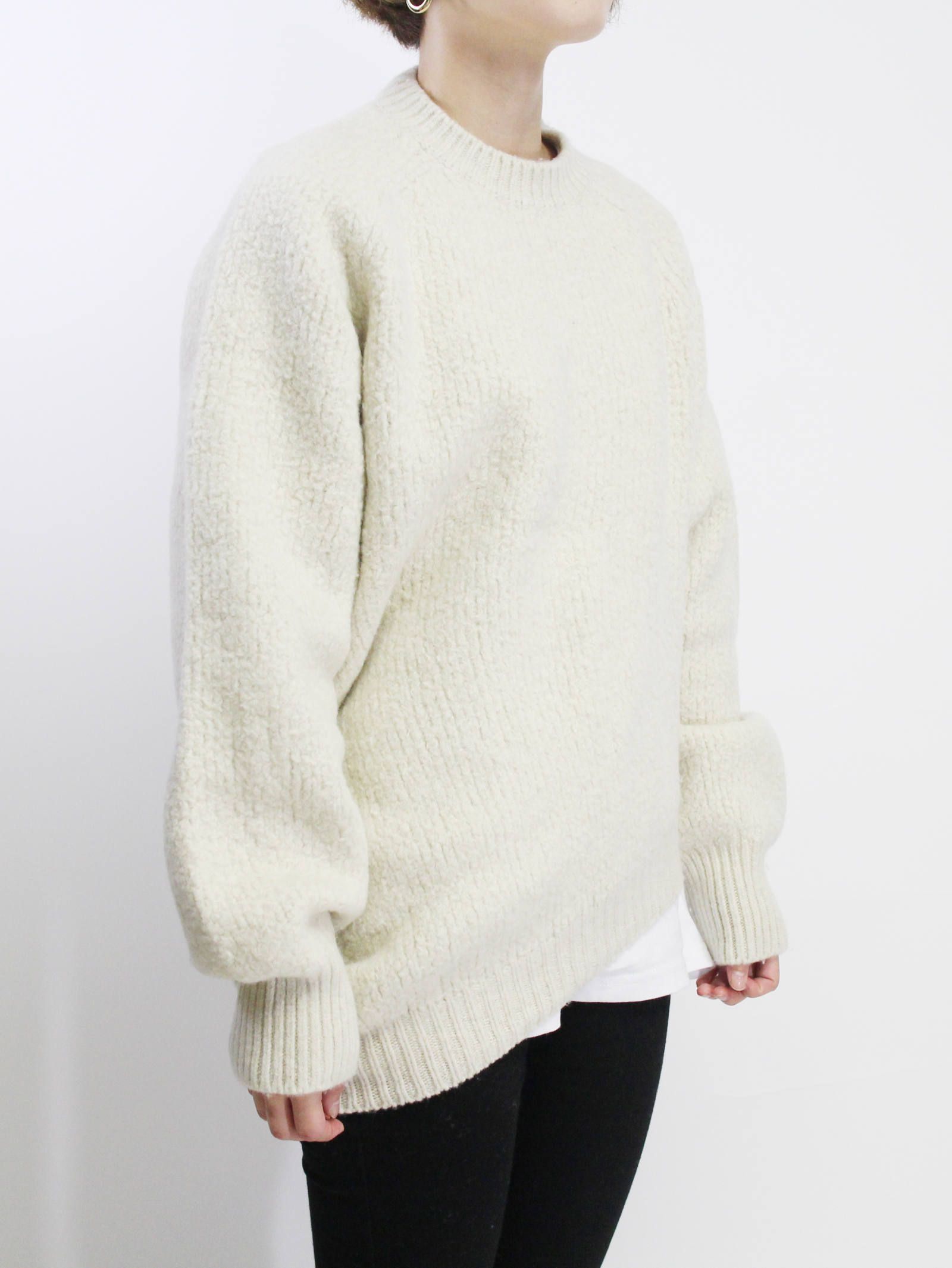 ドレーピングプルオーバー - Draping Sweater