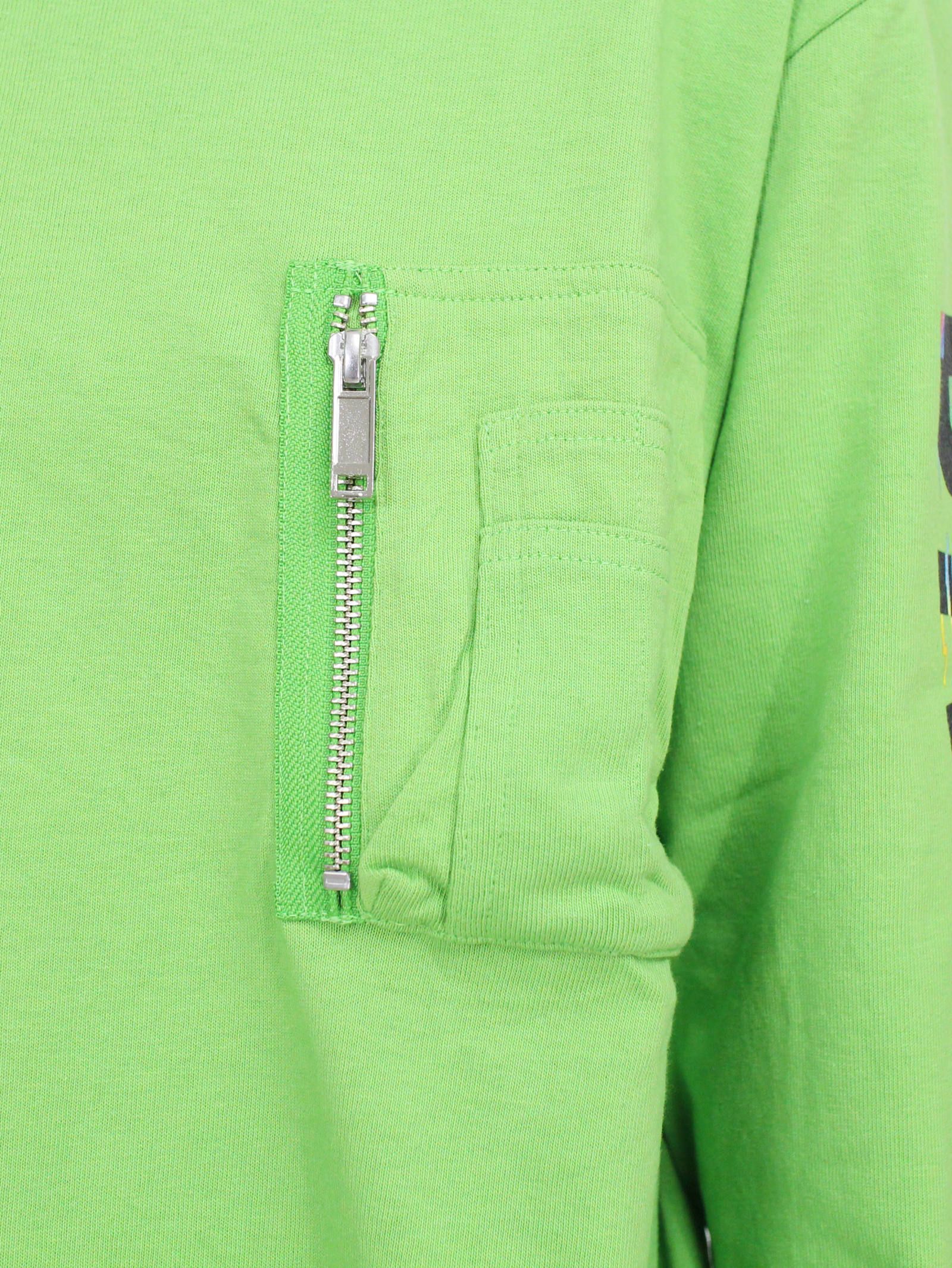グラフィックプリントロングスリーブT - Graphic Print Long Sleeve Pocket T-shirt LIM