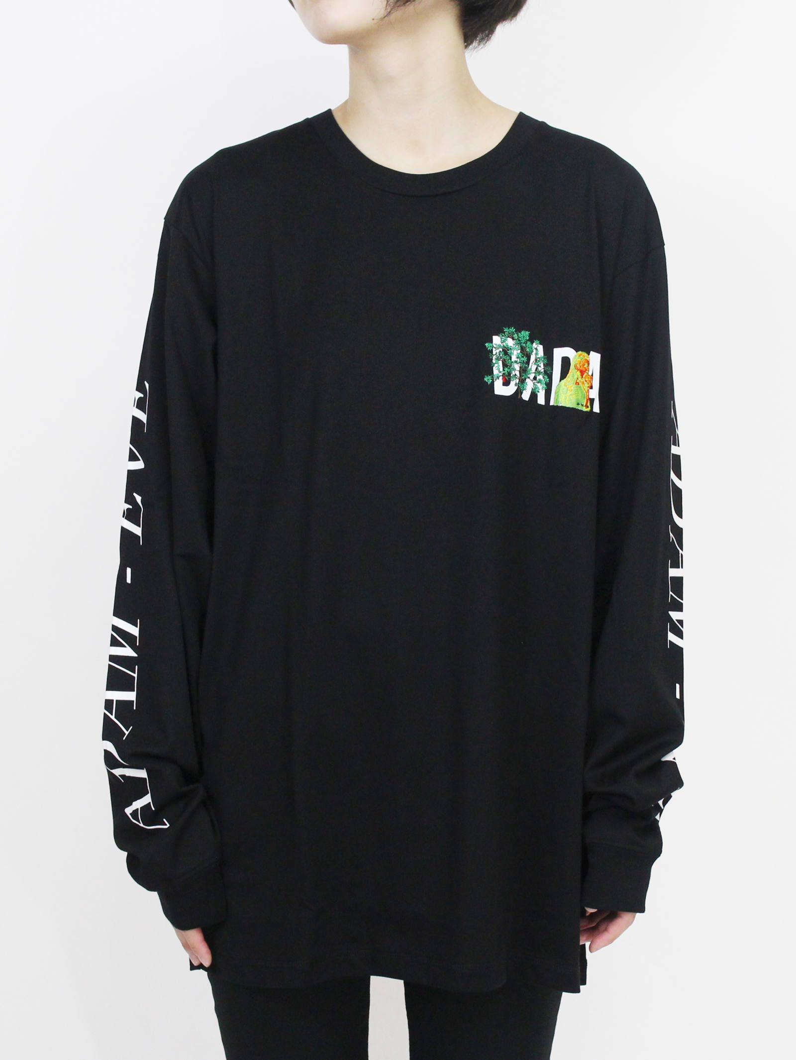 CHRISTIAN DADA - ロゴカットソー - DADA Logo Long Sleeve T-shirt BLACK | ADDICT WEB  SHOP