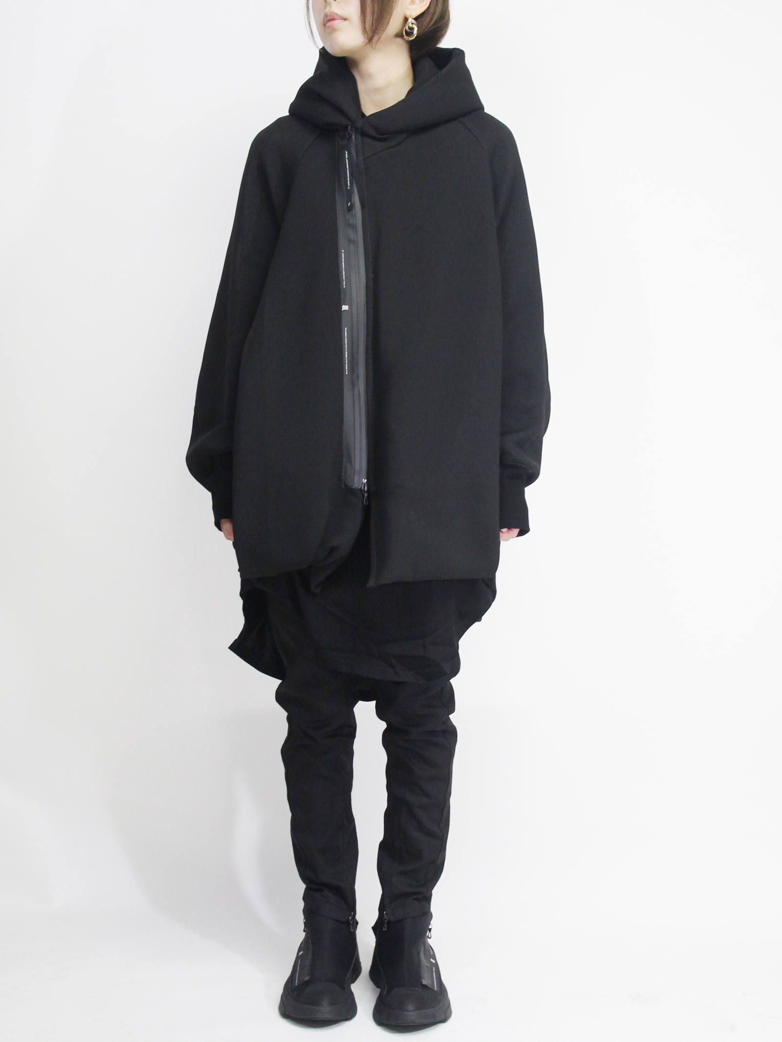 フードブルゾン - OVERTUCK HOODED JACKET
