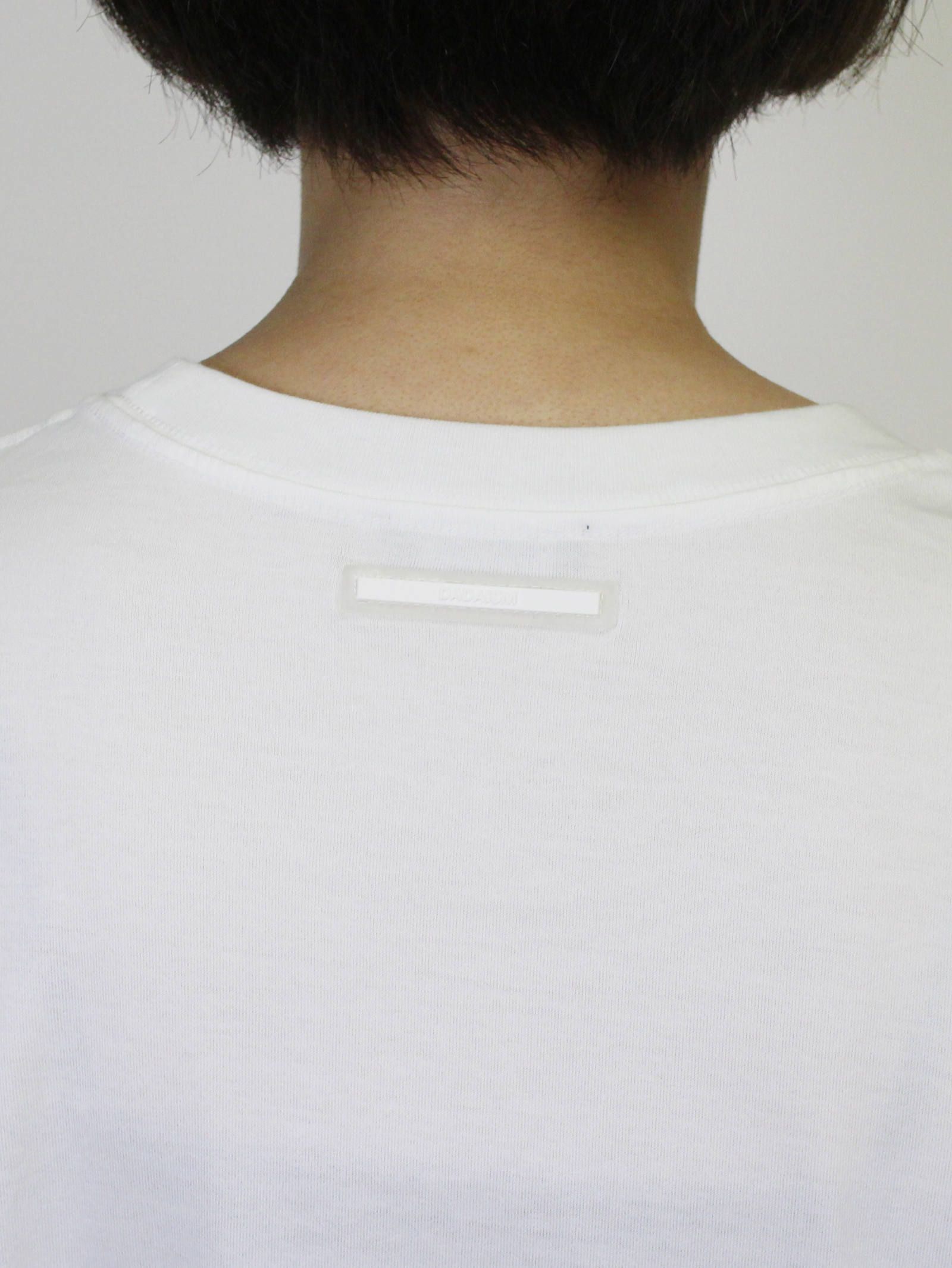 ロゴカットソー - DADA Logo Long Sleeve T-shirt  WHITE