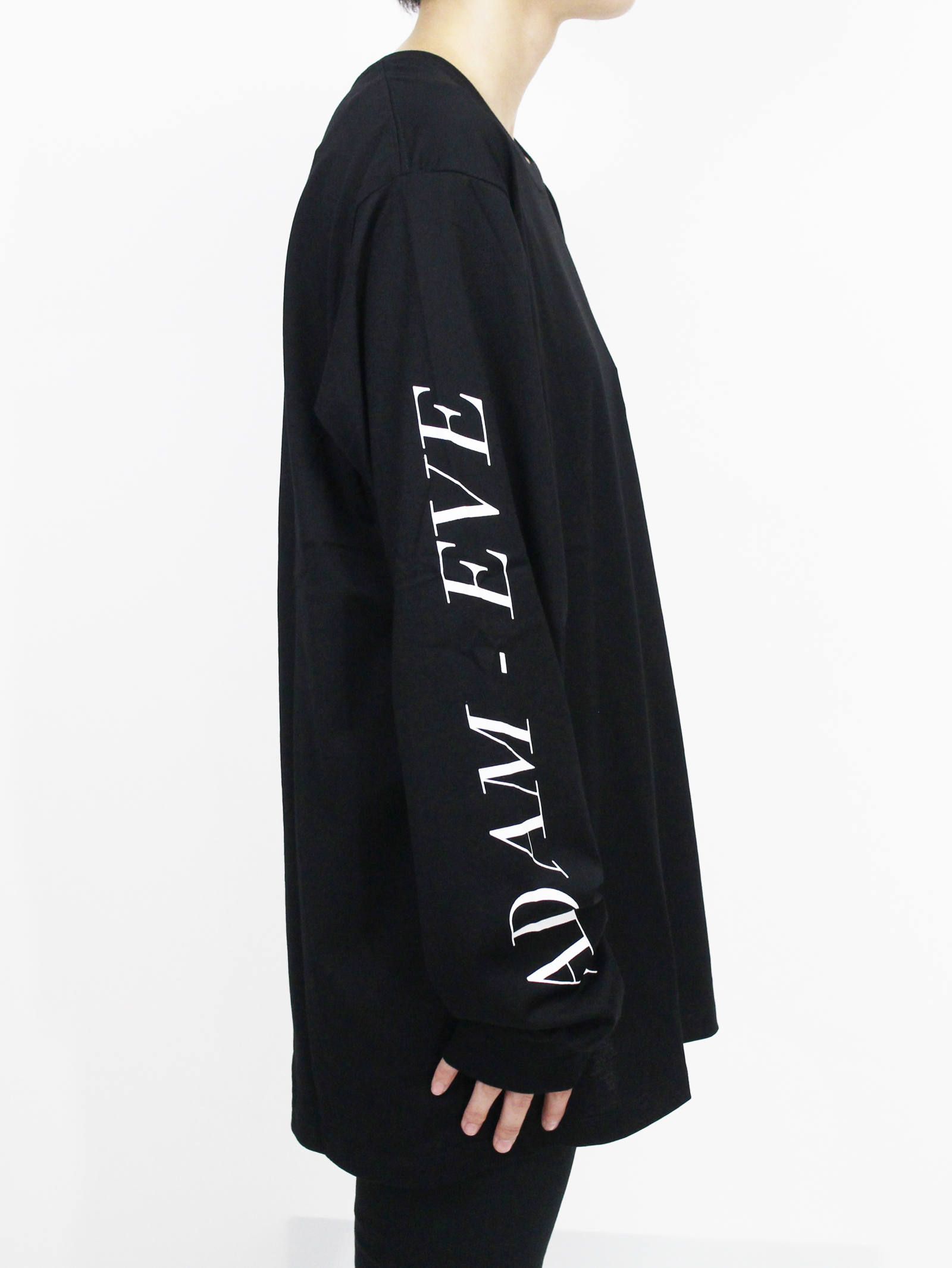 ロゴカットソー - DADA Logo Long Sleeve T-shirt  BLACK