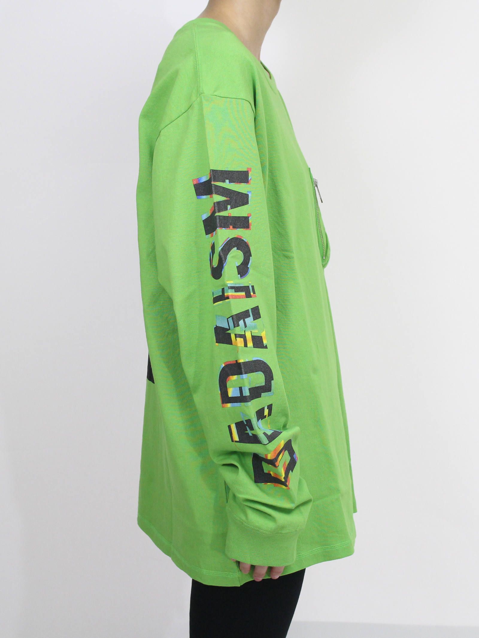グラフィックプリントロングスリーブT - Graphic Print Long Sleeve Pocket T-shirt LIM