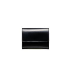 ミニウォレット - TRI FOLD WALLET - BLACK