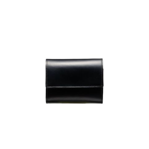 ミニウォレット - TRI FOLD WALLET - BLACK