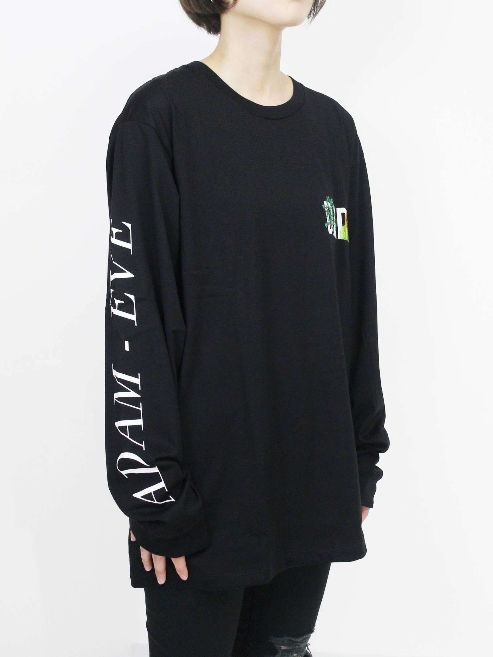 ロゴカットソー - DADA Logo Long Sleeve T-shirt  BLACK
