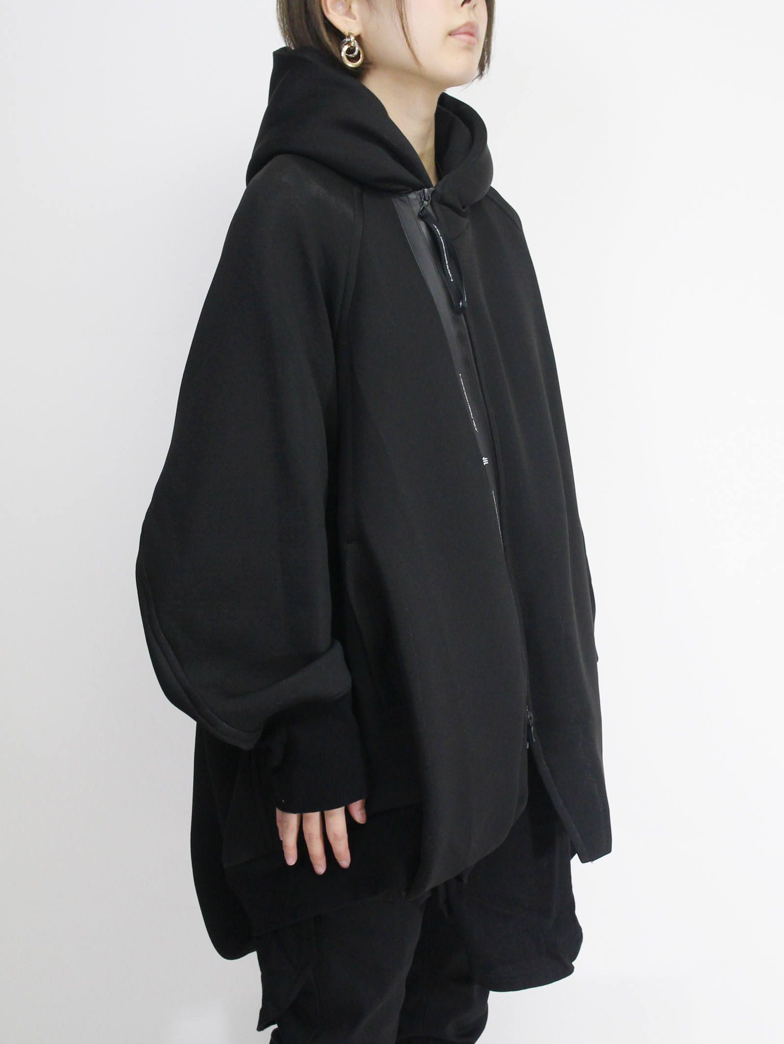 NILoS - フードブルゾン - OVERTUCK HOODED JACKET | ADDICT