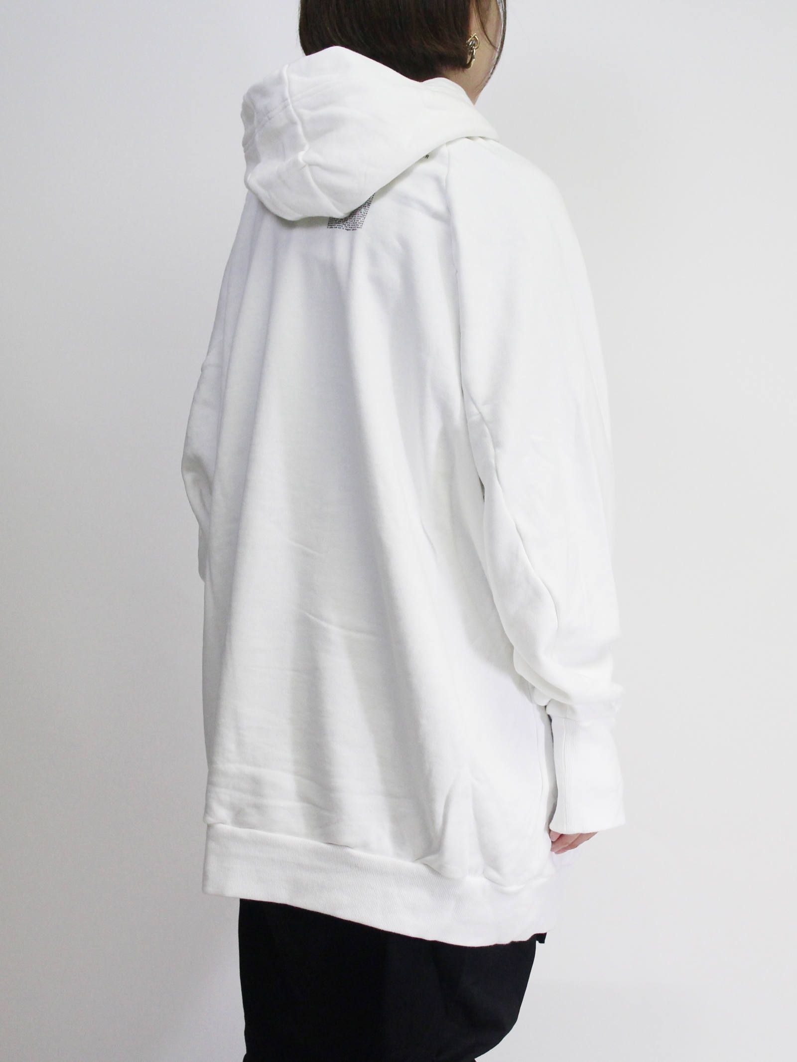家紋ビッグフーディー - KAMON BIG HOODIE - WHITE