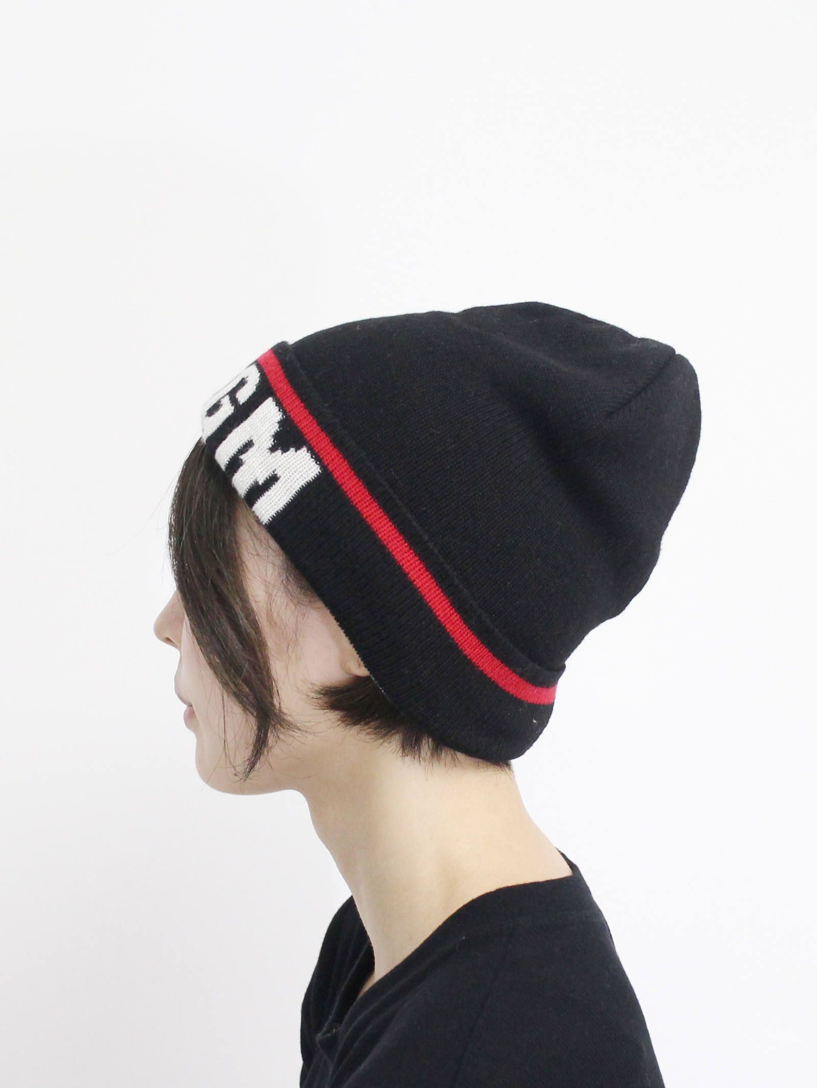 MSGM - ニットキャップ - BEANIE HAT WITH LOGO MSGM | ADDICT WEB SHOP