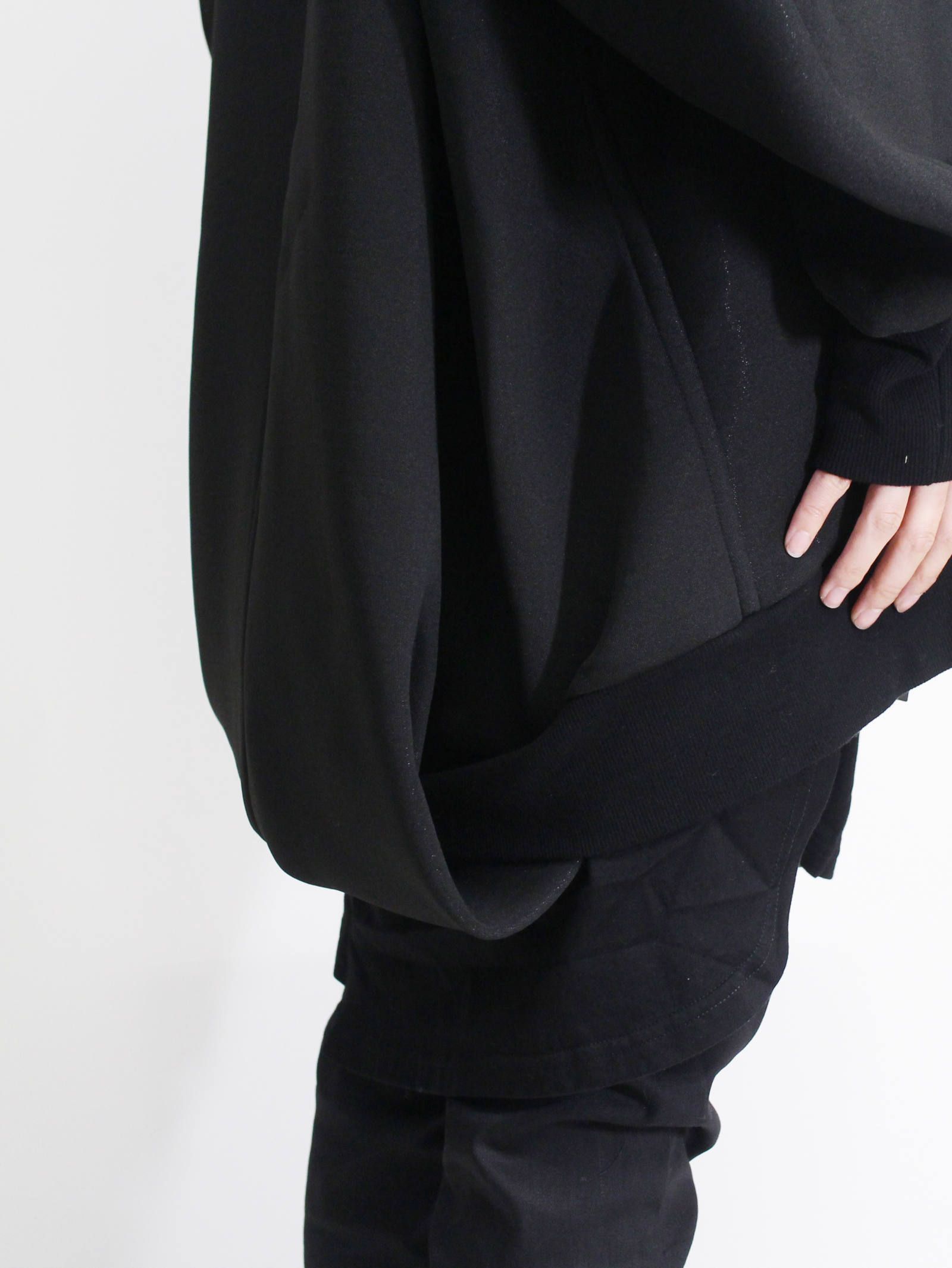 フードブルゾン - OVERTUCK HOODED JACKET
