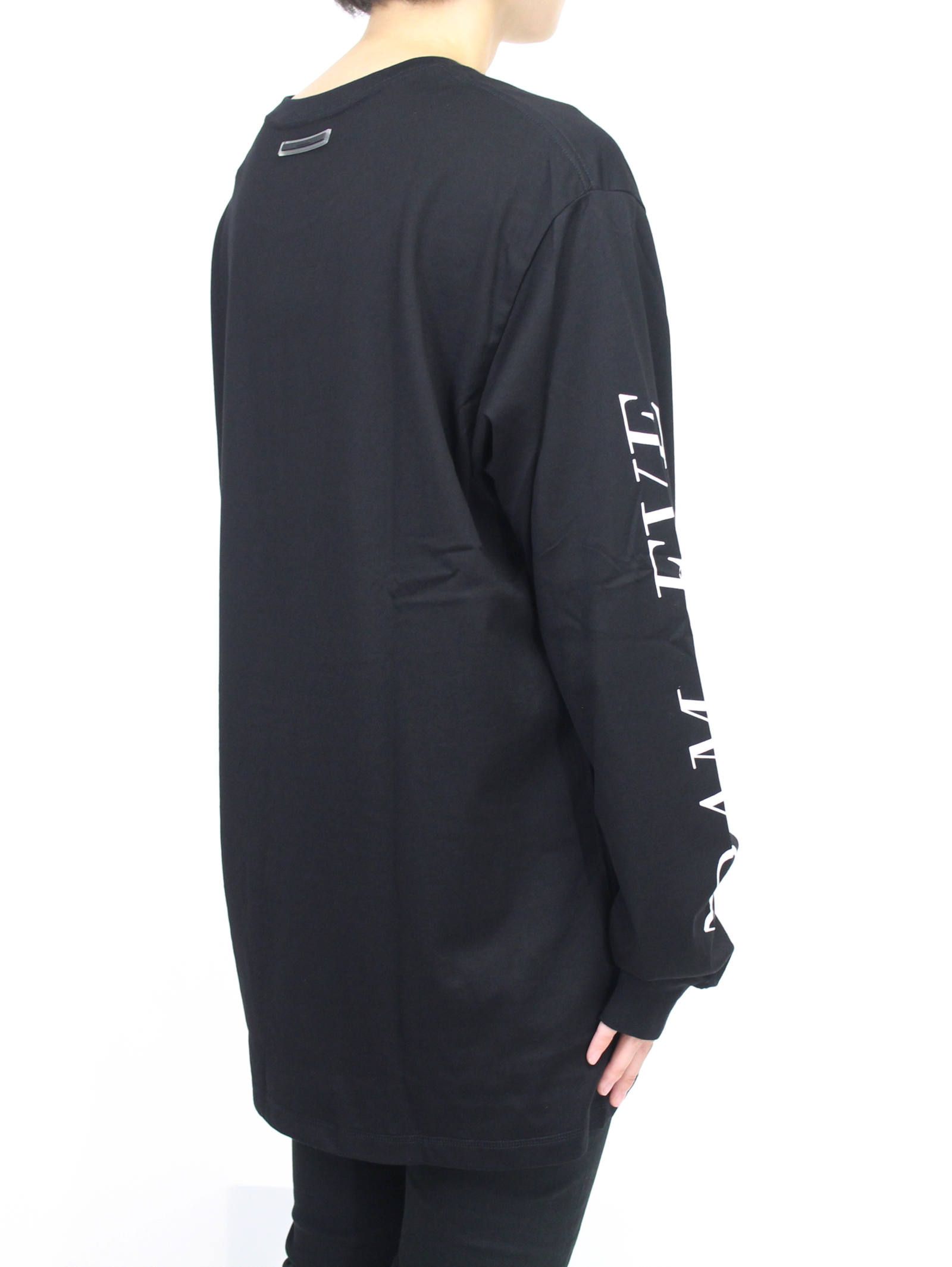 ロゴカットソー - DADA Logo Long Sleeve T-shirt  BLACK