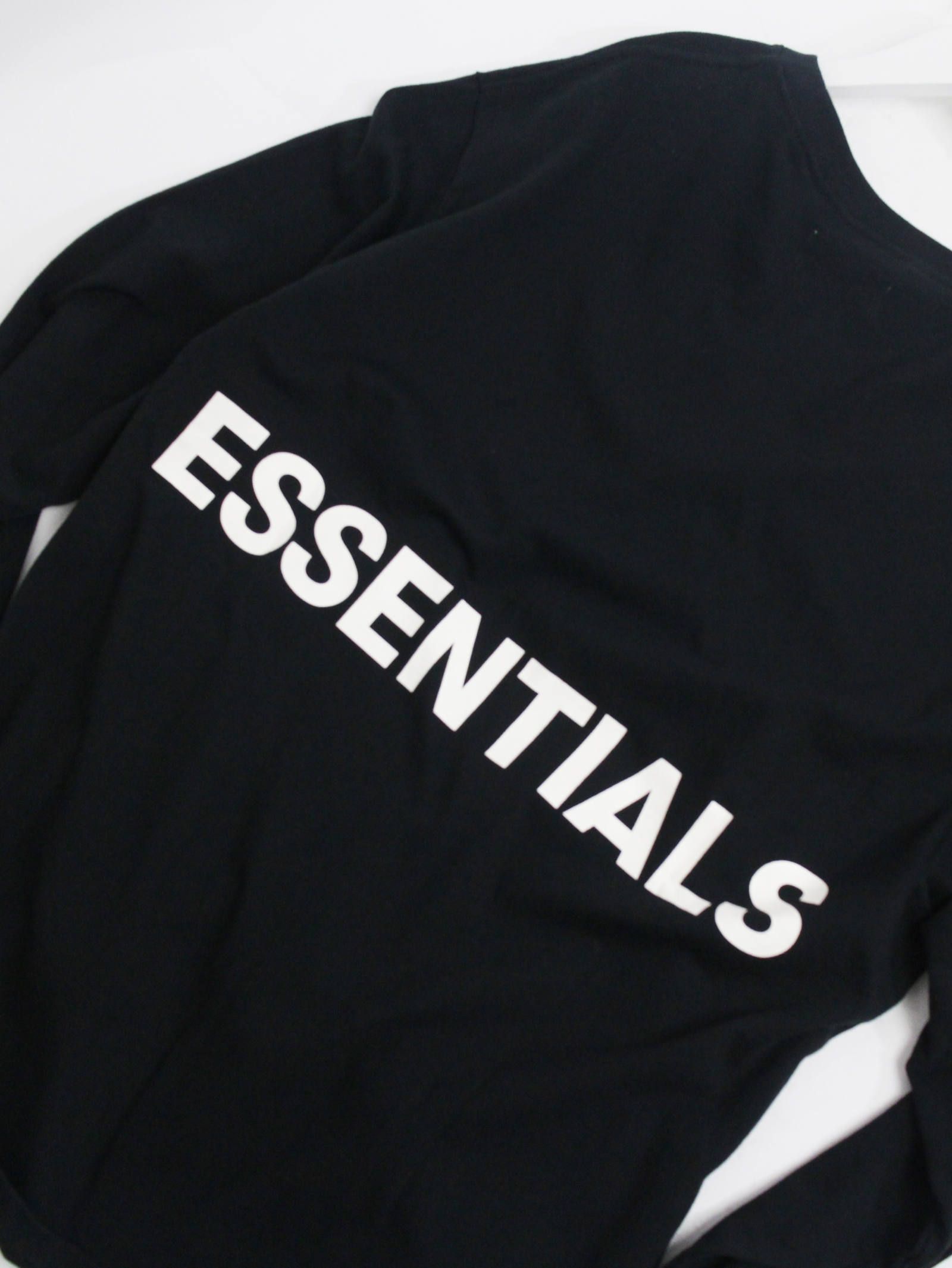 FOG ESSENTIALS - ESSENTIALS ロゴプリント長袖 プリントTシャツ - GREY | ADDICT WEB SHOP