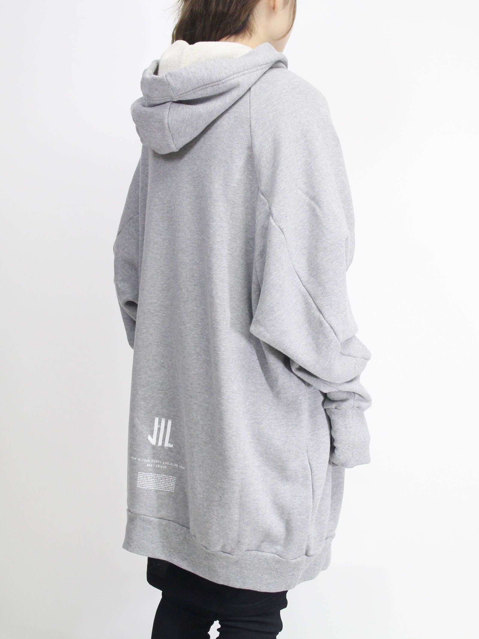 ニルズビッグフーディー -   Nil Big Hoodie - GREY