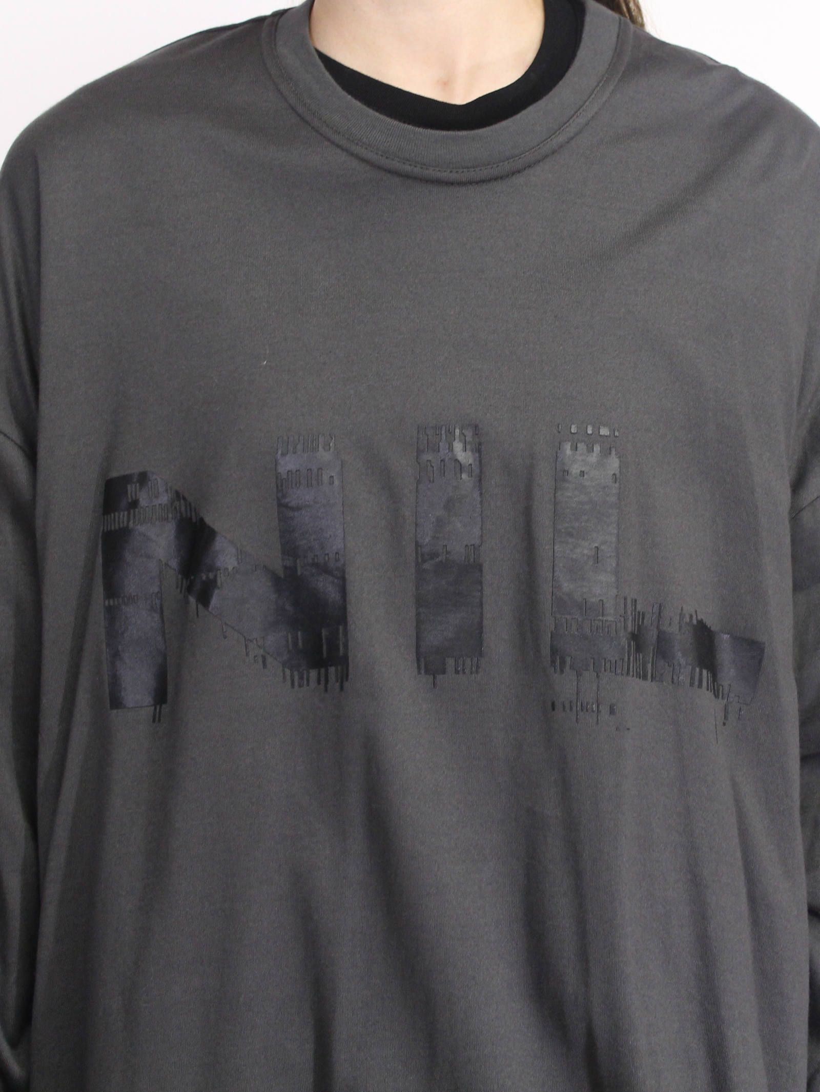 ニルズロングスリーブカットソー - NIL LONG SLLEVE SHIRT / KHIKI