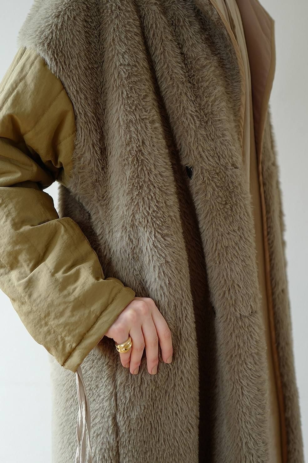 CLANE - リバーシブルミリタリーロングコート - REVERSIBLE CLANE - リバーシブルミリタリーロングコート - REVERSIBLE