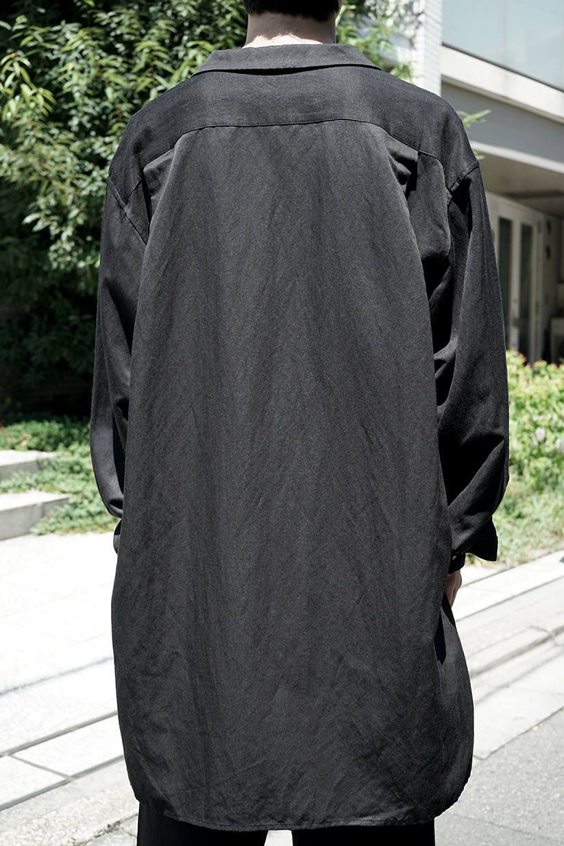 kujaku - 【2020SS】 野芥子ジャケット - nogeshi jacket - BLACK