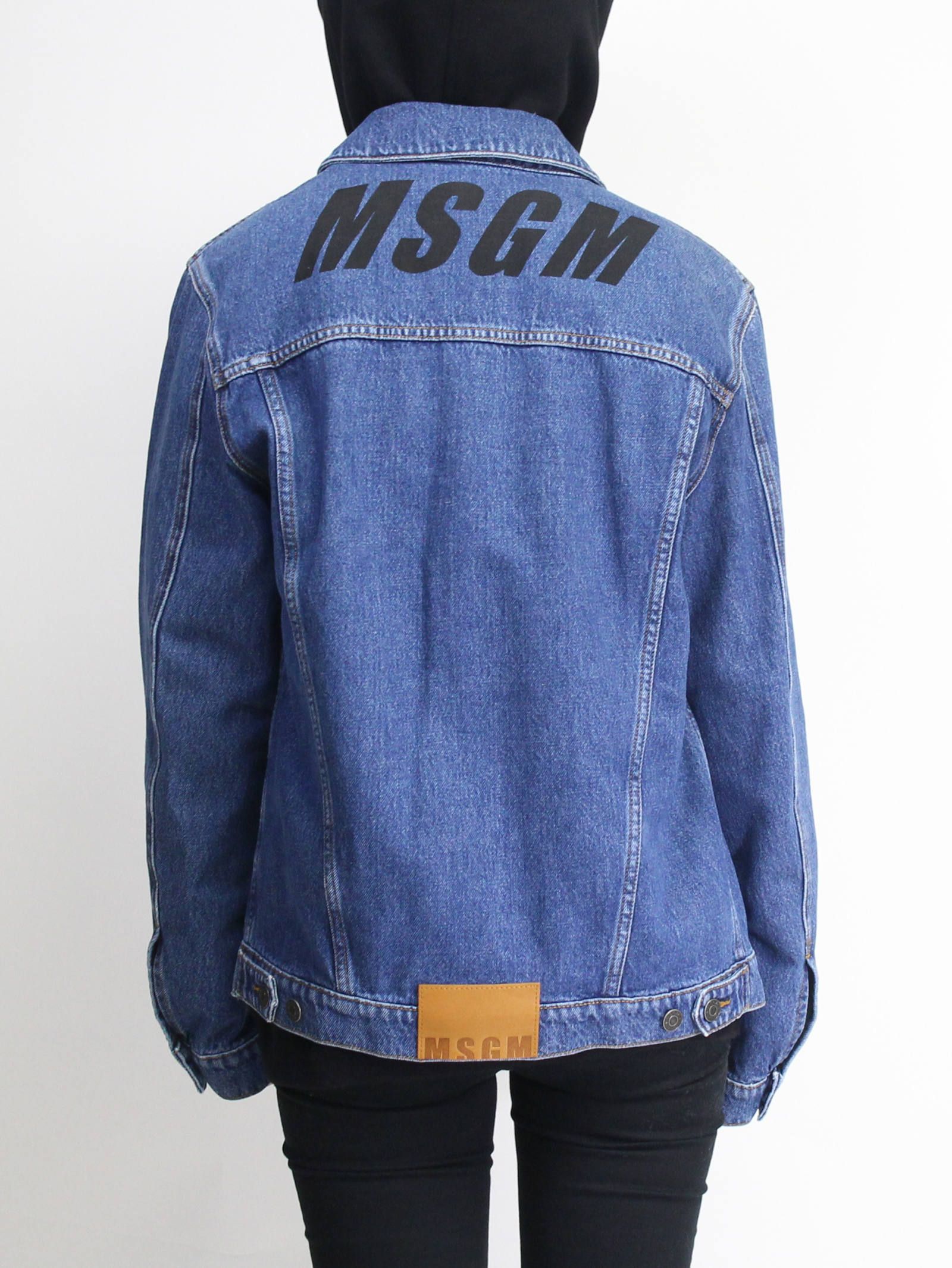 MSGM   ロゴプリントデニムジャケット   MSGM DENIM JK   ADDICT WEB SHOP