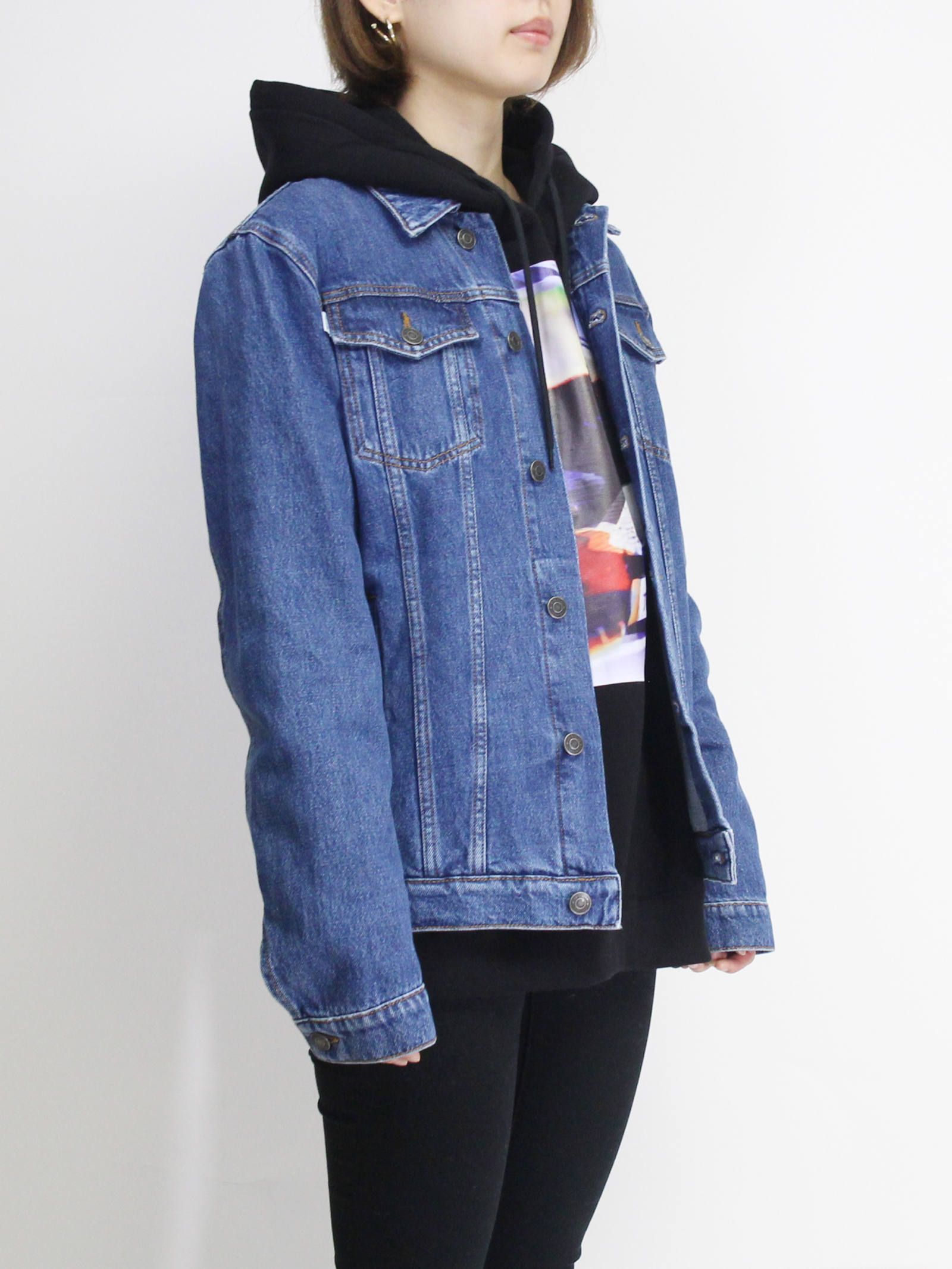 MSGM - ロゴプリントデニムジャケット - MSGM DENIM JK | ADDICT WEB SHOP