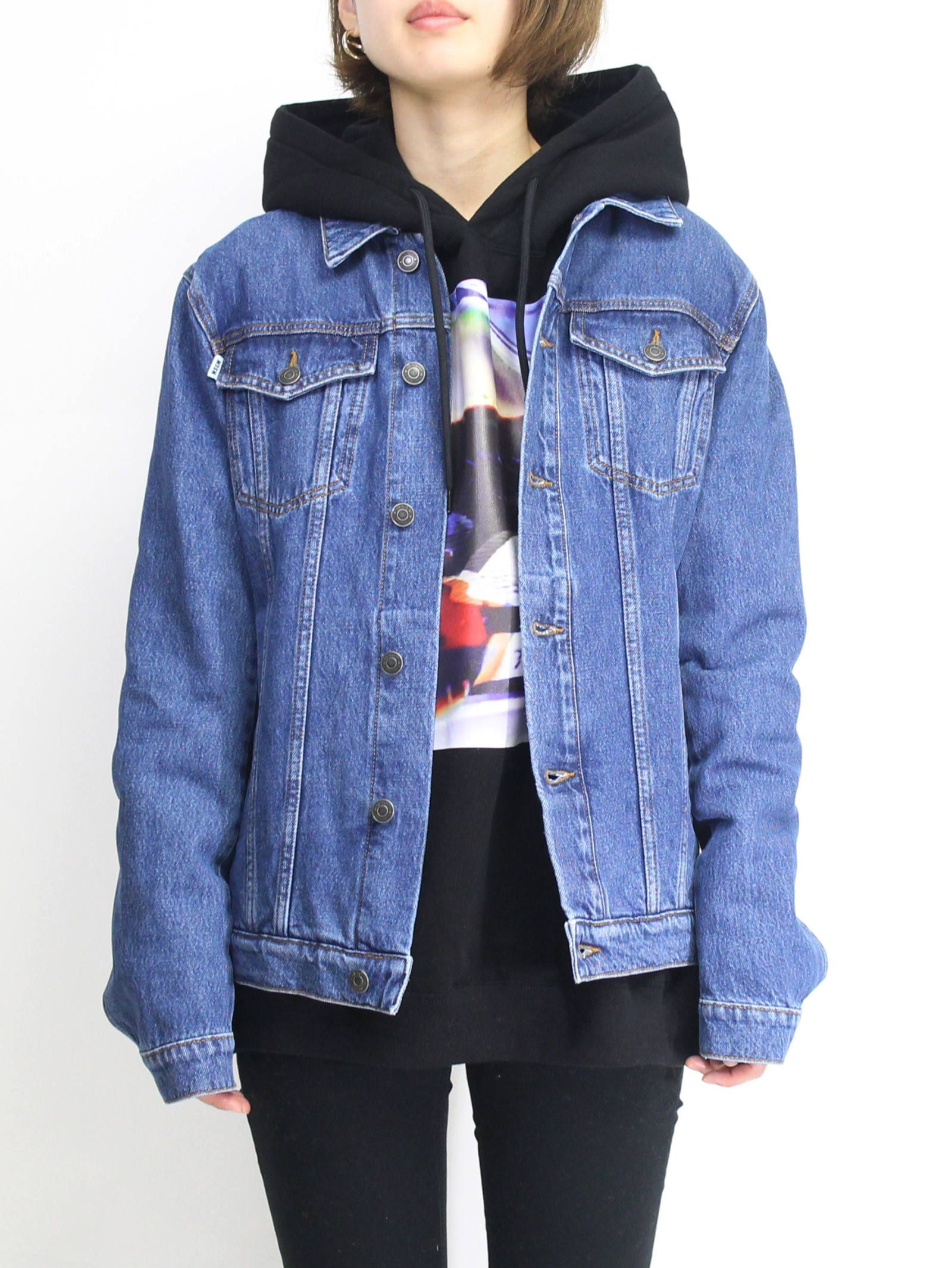 MSGM - ロゴプリントデニムジャケット - MSGM DENIM JK | ADDICT WEB SHOP