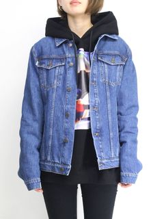ロゴプリントデニムジャケット - MSGM DENIM JK