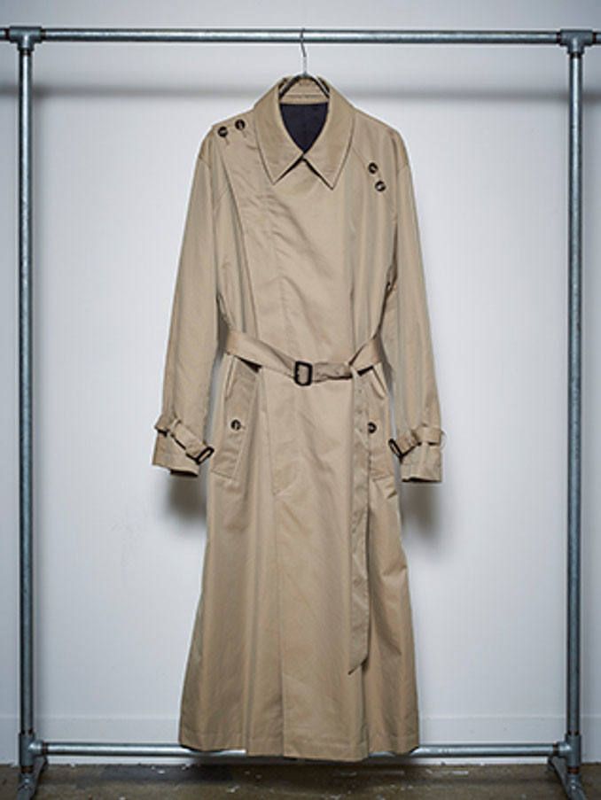 YUKI HASHIMOTO CROSSOVER TRENCH COAT