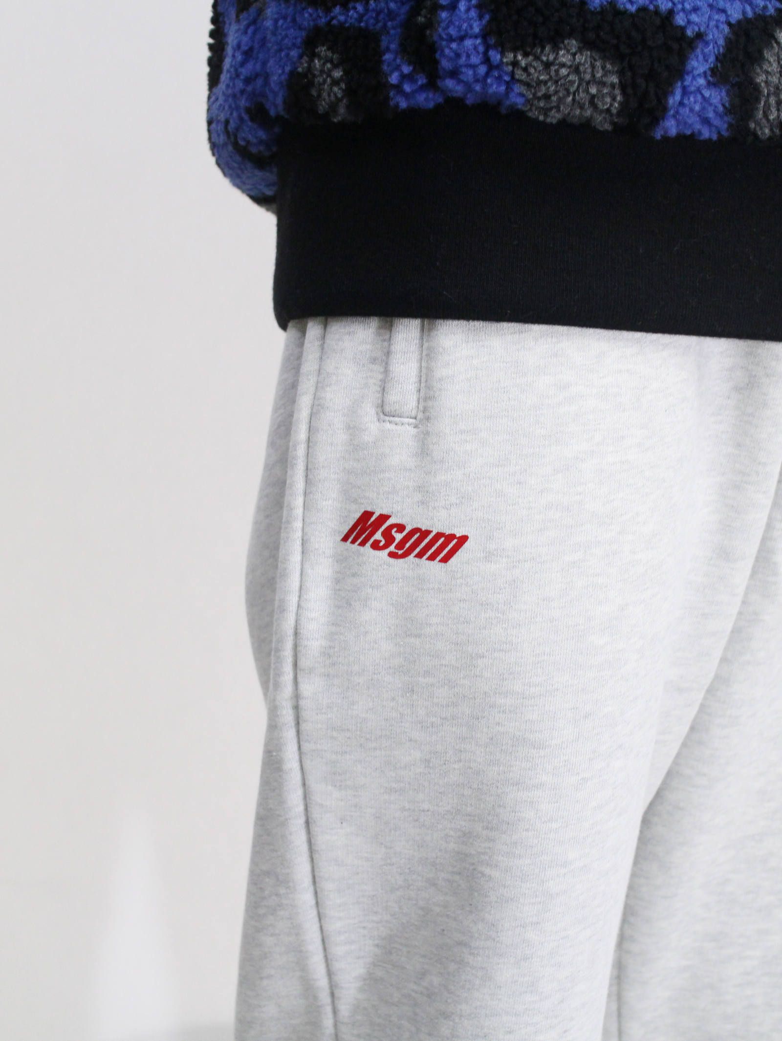 MSGM - MSGM スウェットロゴパンツ - GREY | ADDICT WEB SHOP