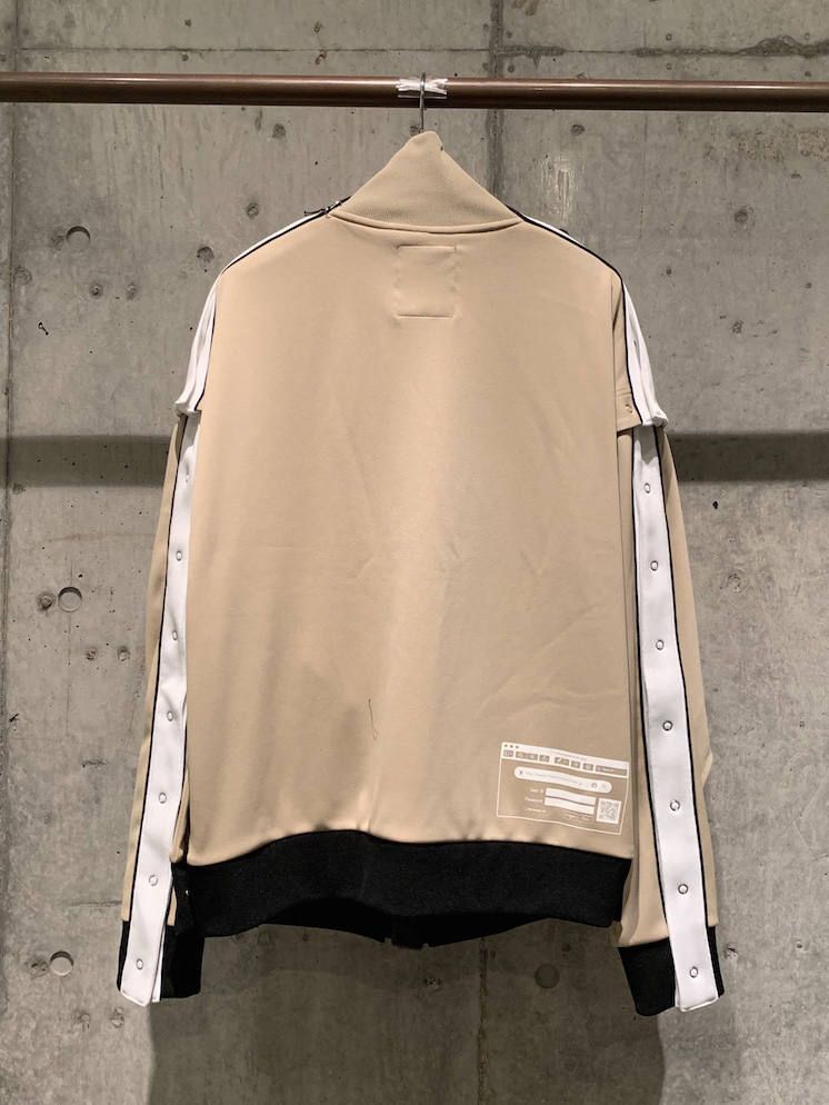 【先行予約】removable track jacket  - A04JK651 - BEIGE